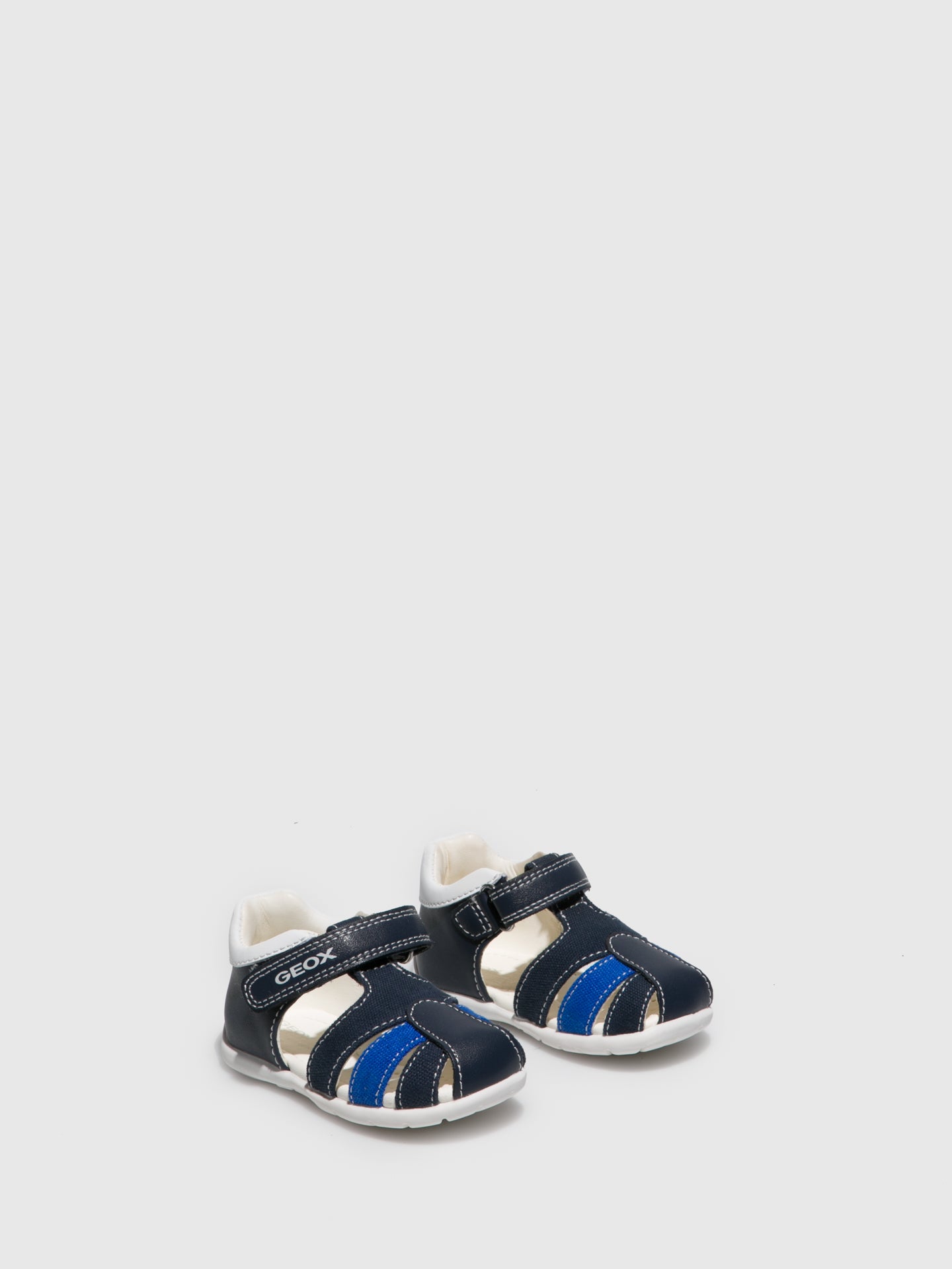 Geox Navy Velcro Sandals