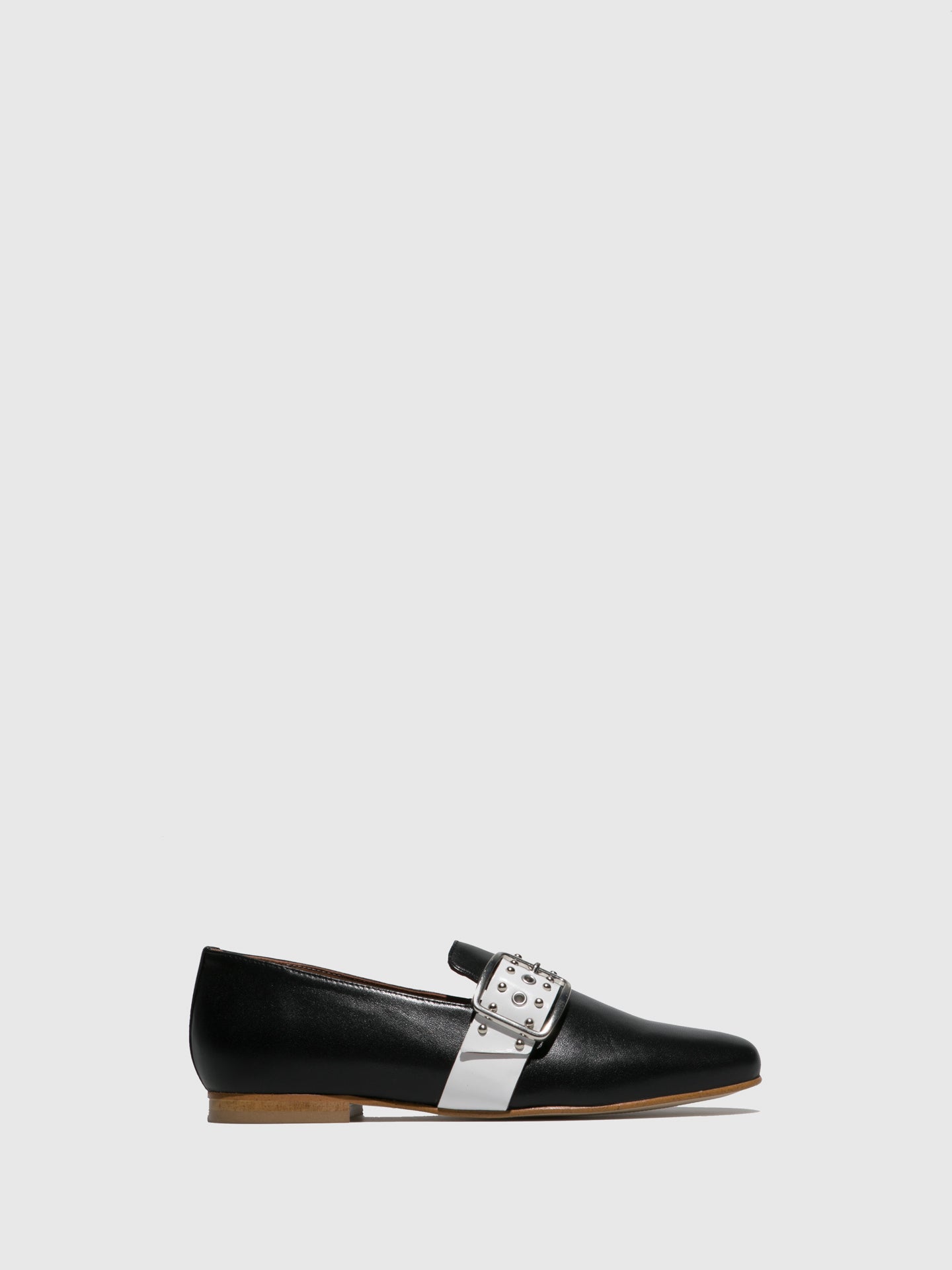 JJ Heitor Black Loafers Shoes