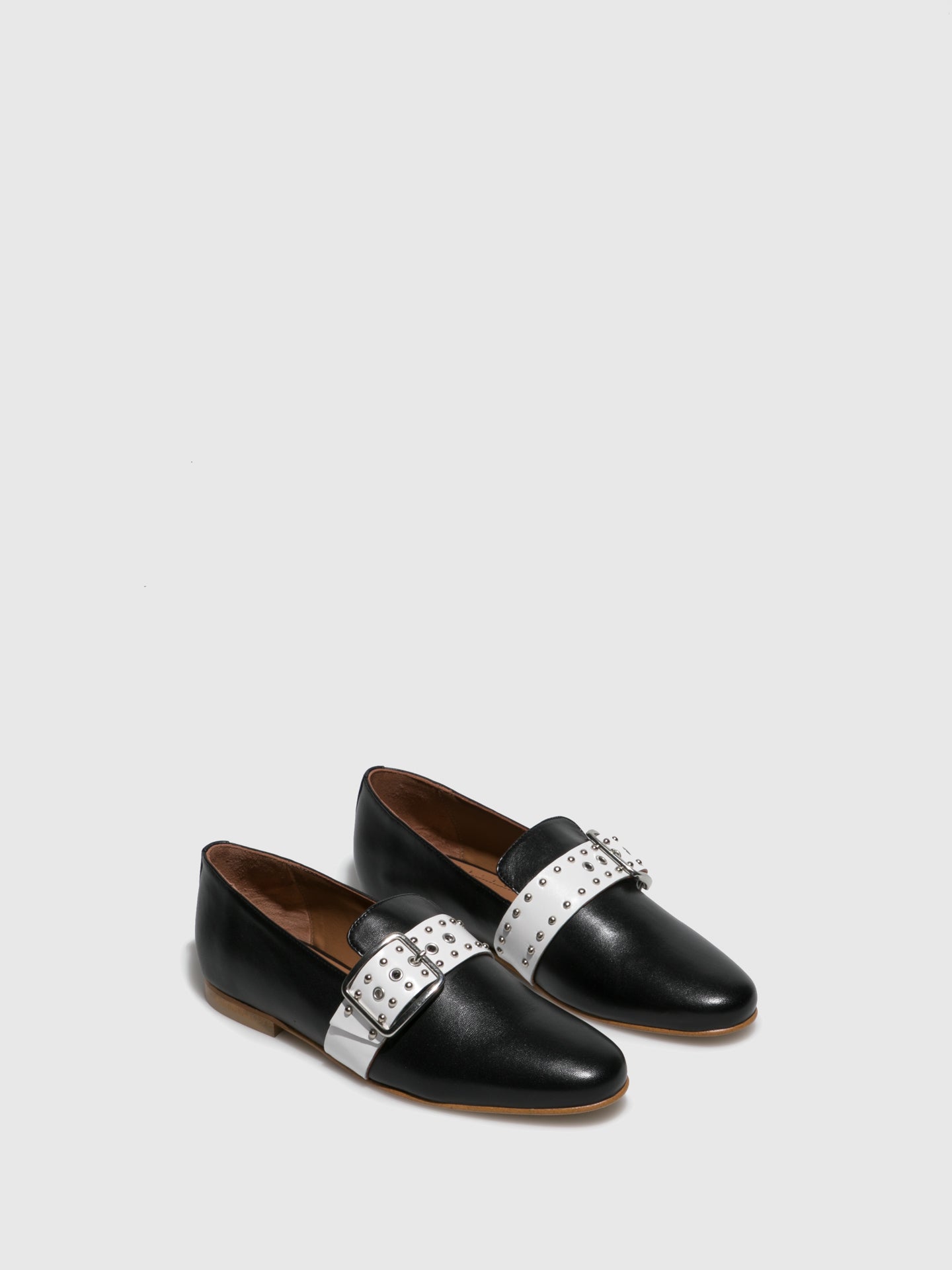 JJ Heitor Black Loafers Shoes