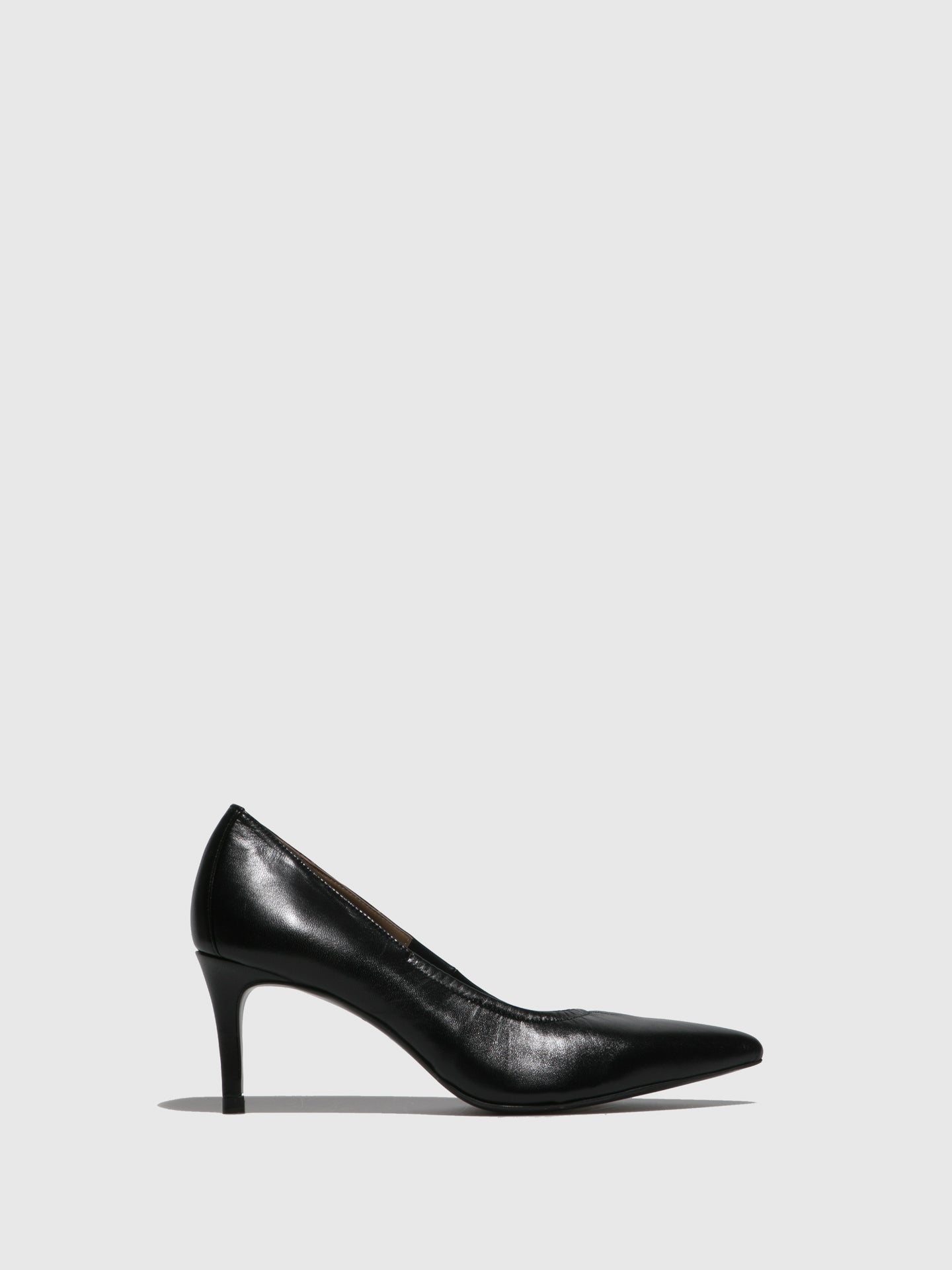 JJ Heitor Black Stiletto Shoes