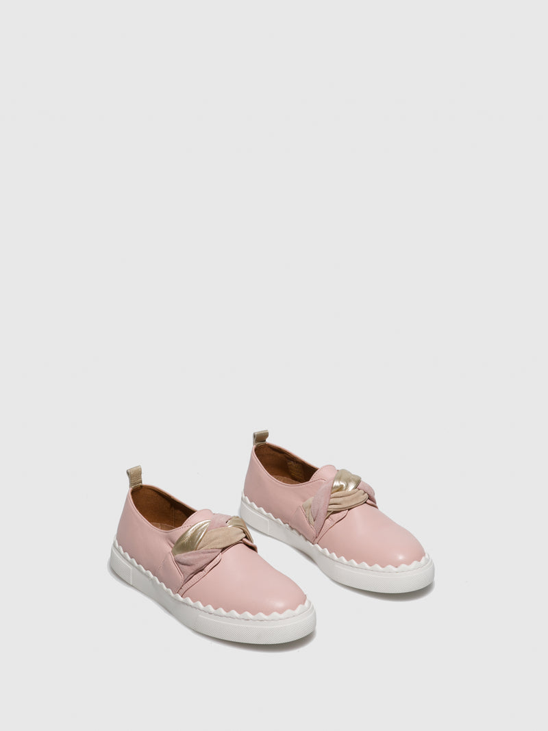 JJ Heitor Pink Slip-on Shoes