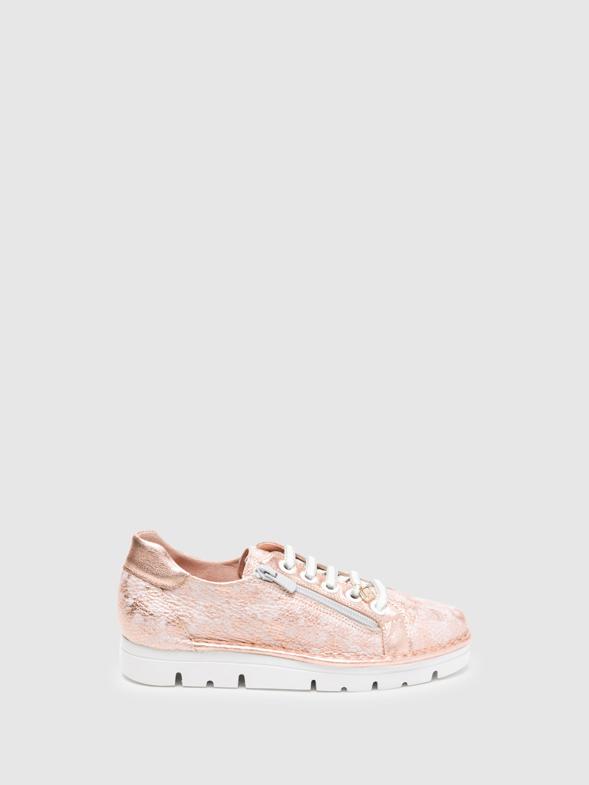 Jose Saenz LightPink Lace-up Trainers