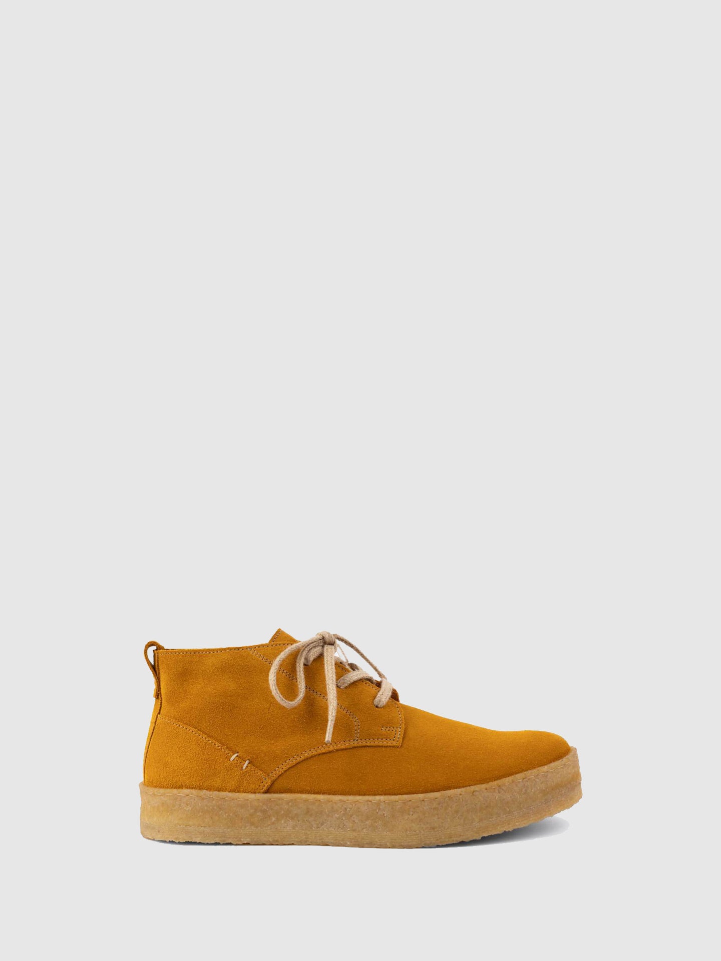 Lusquinos Yellow Lace-up Shoes