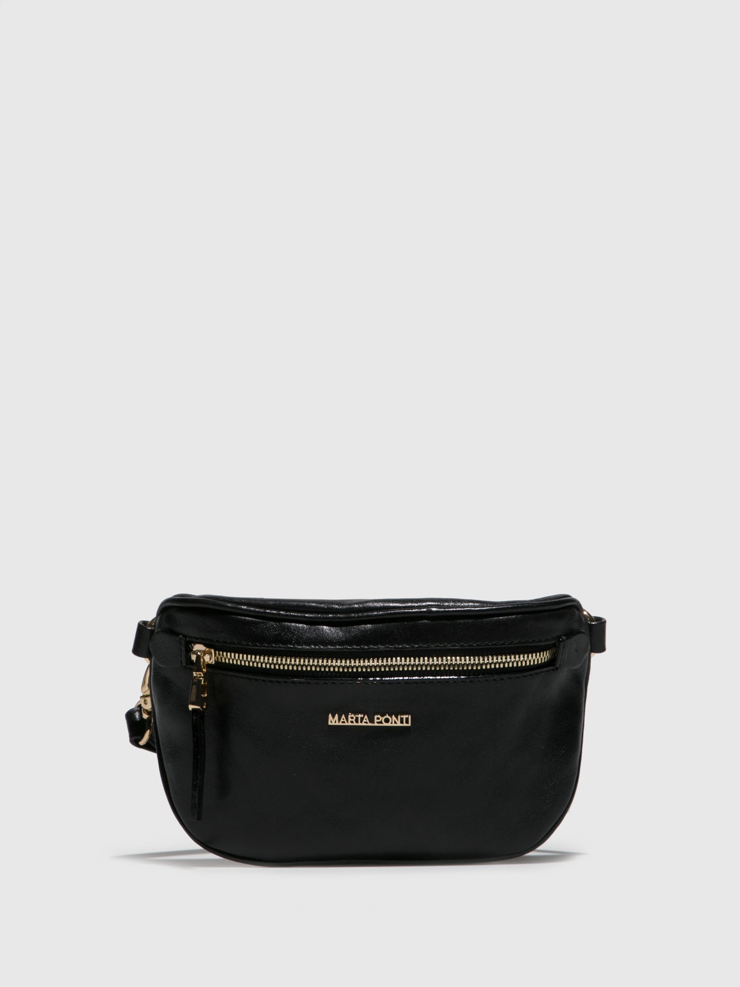 Marta Ponti Black Bumbag