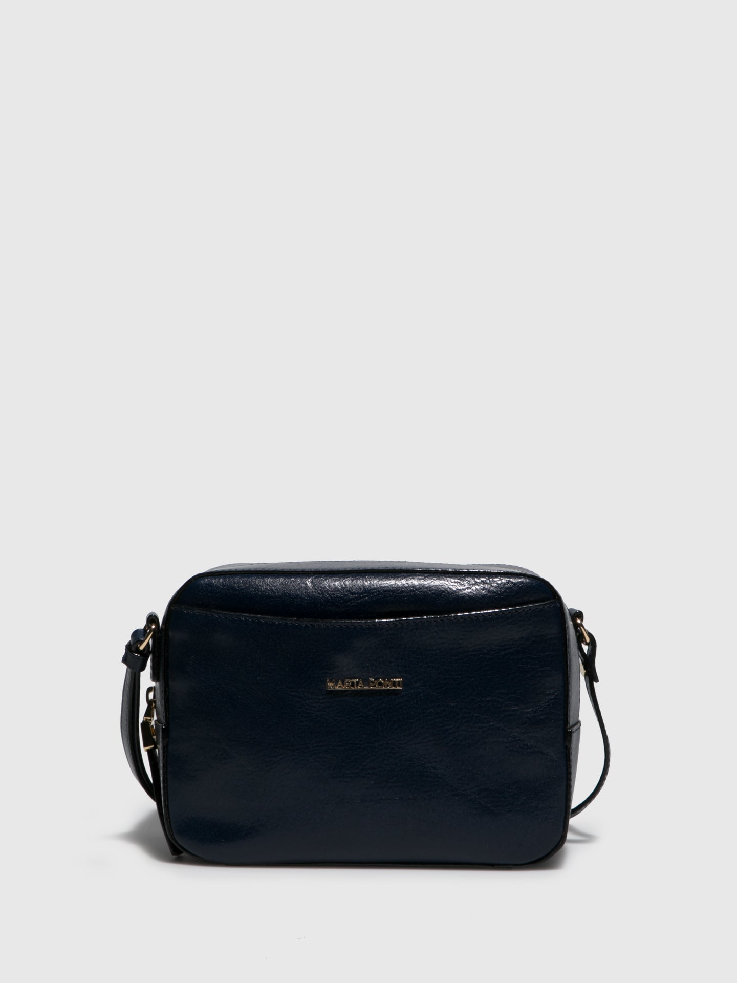 Marta Ponti Blue Crossbody Bag