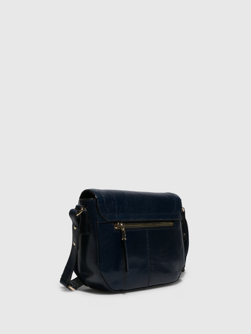 Marta Ponti Blue Crossbody Bag