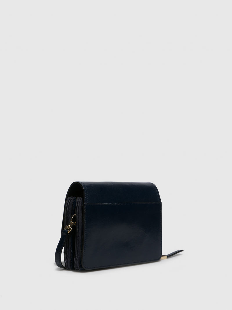 Marta Ponti Blue Crossbody Bag