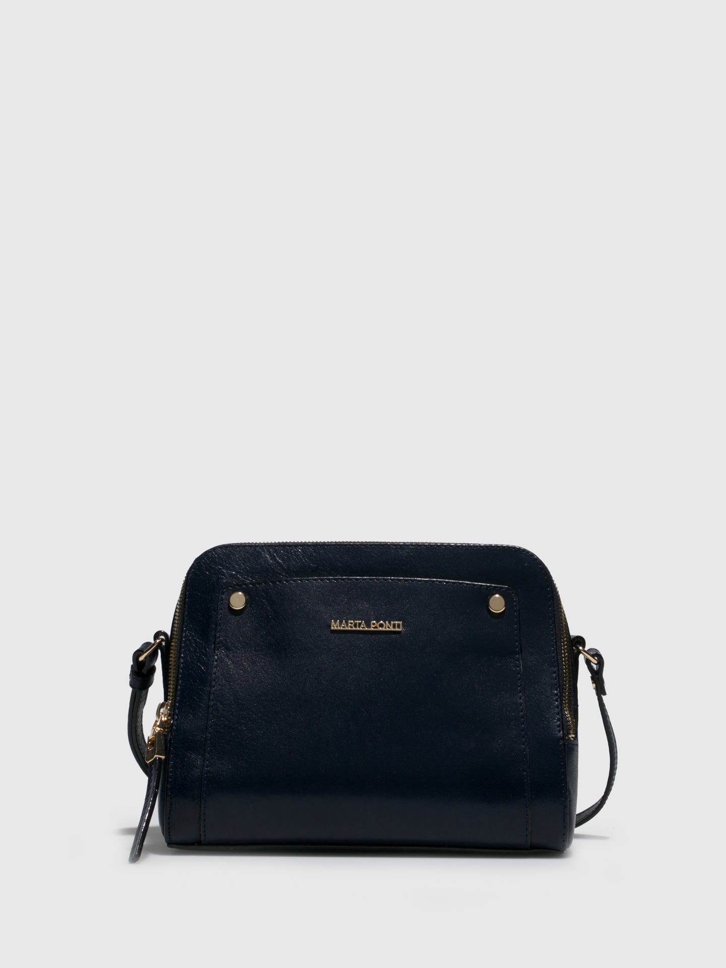 Marta Ponti Blue Crossbody Bag