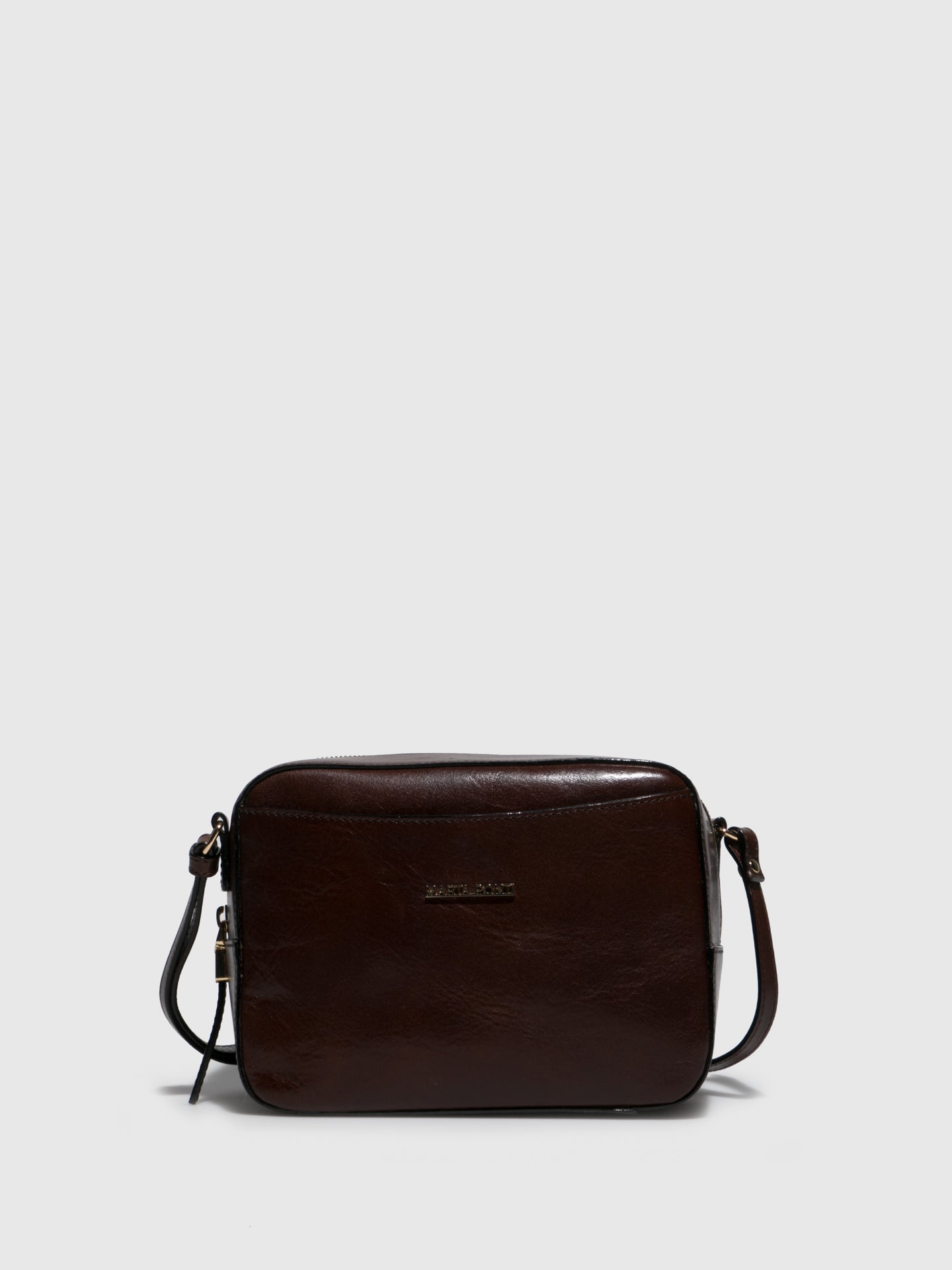 Marta Ponti Brown Crossbody Bag