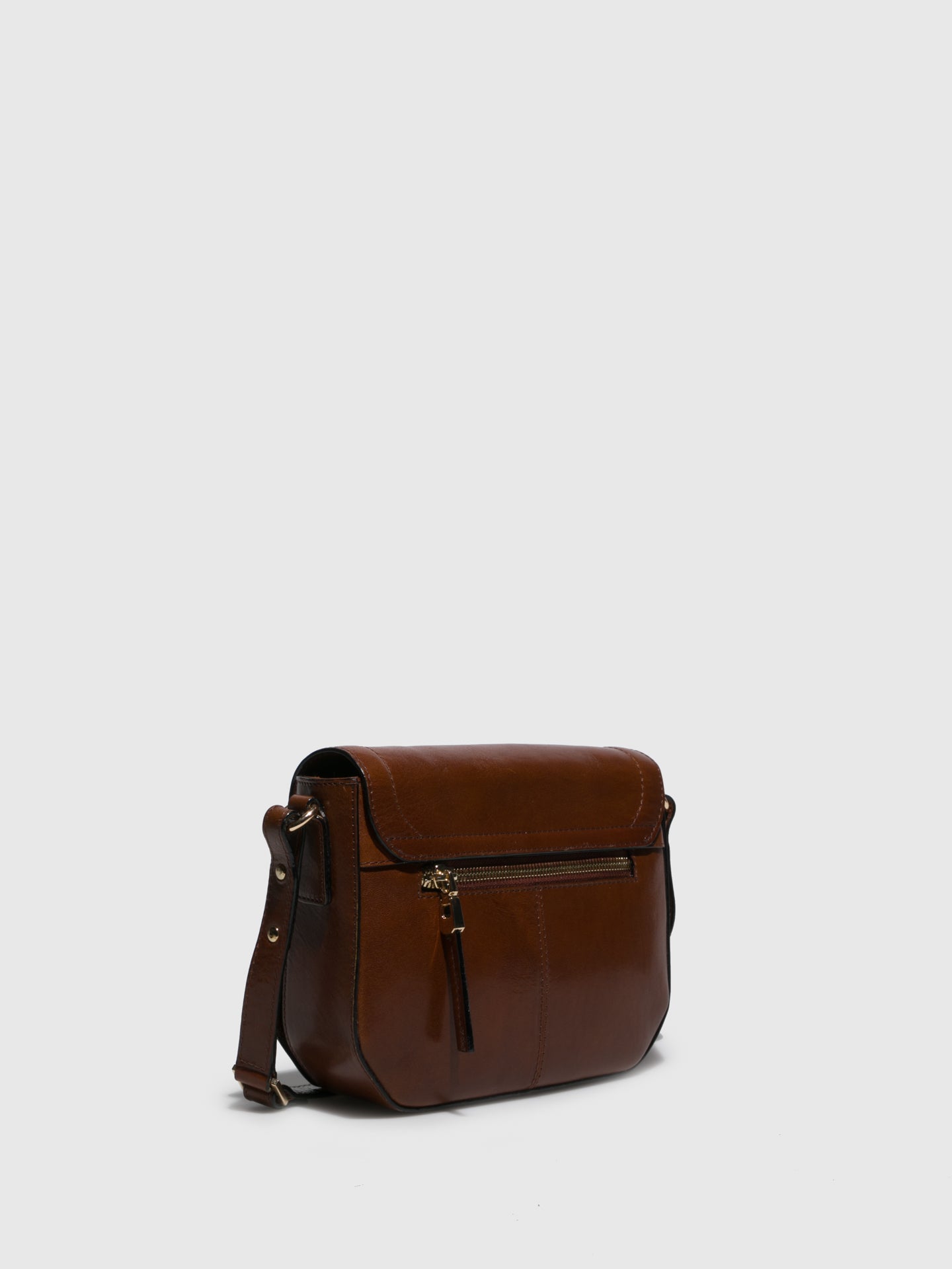 Marta Ponti Chocolate Crossbody Bag