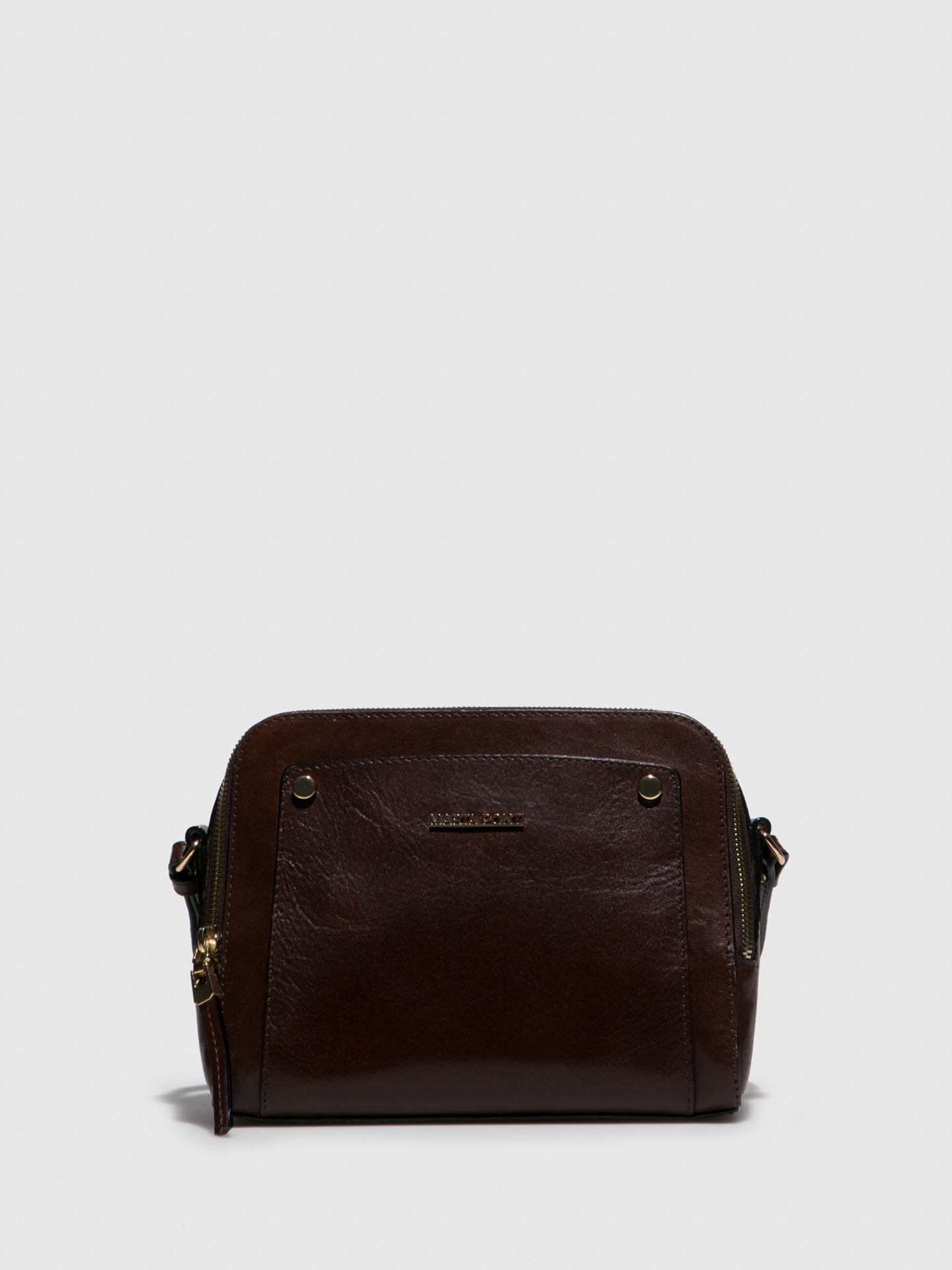 Marta Ponti Brown Crossbody Bag