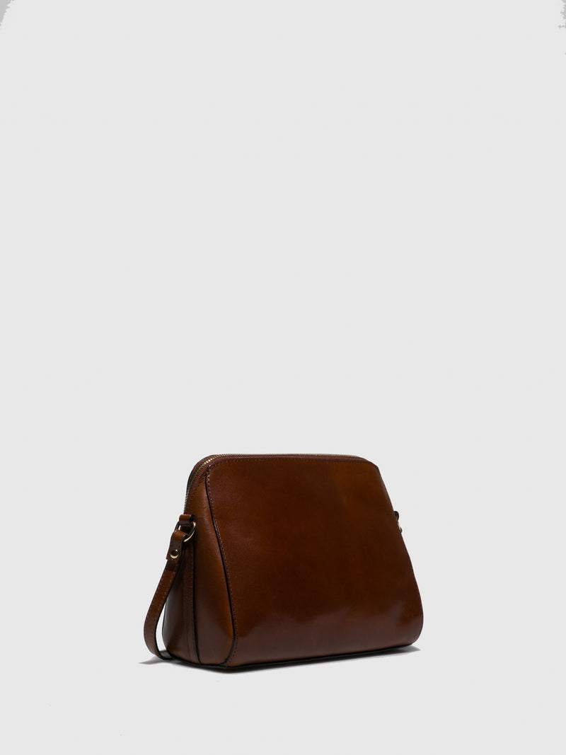 Marta Ponti Chocolate Crossbody Bag