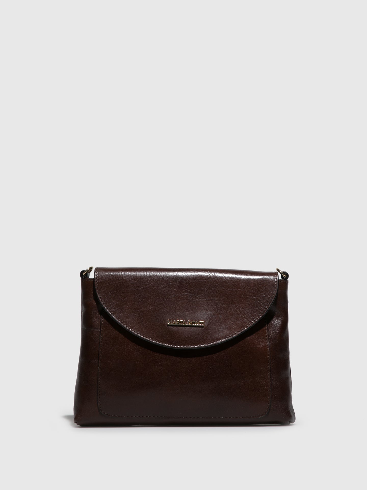 Marta Ponti Brown Crossbody Bag