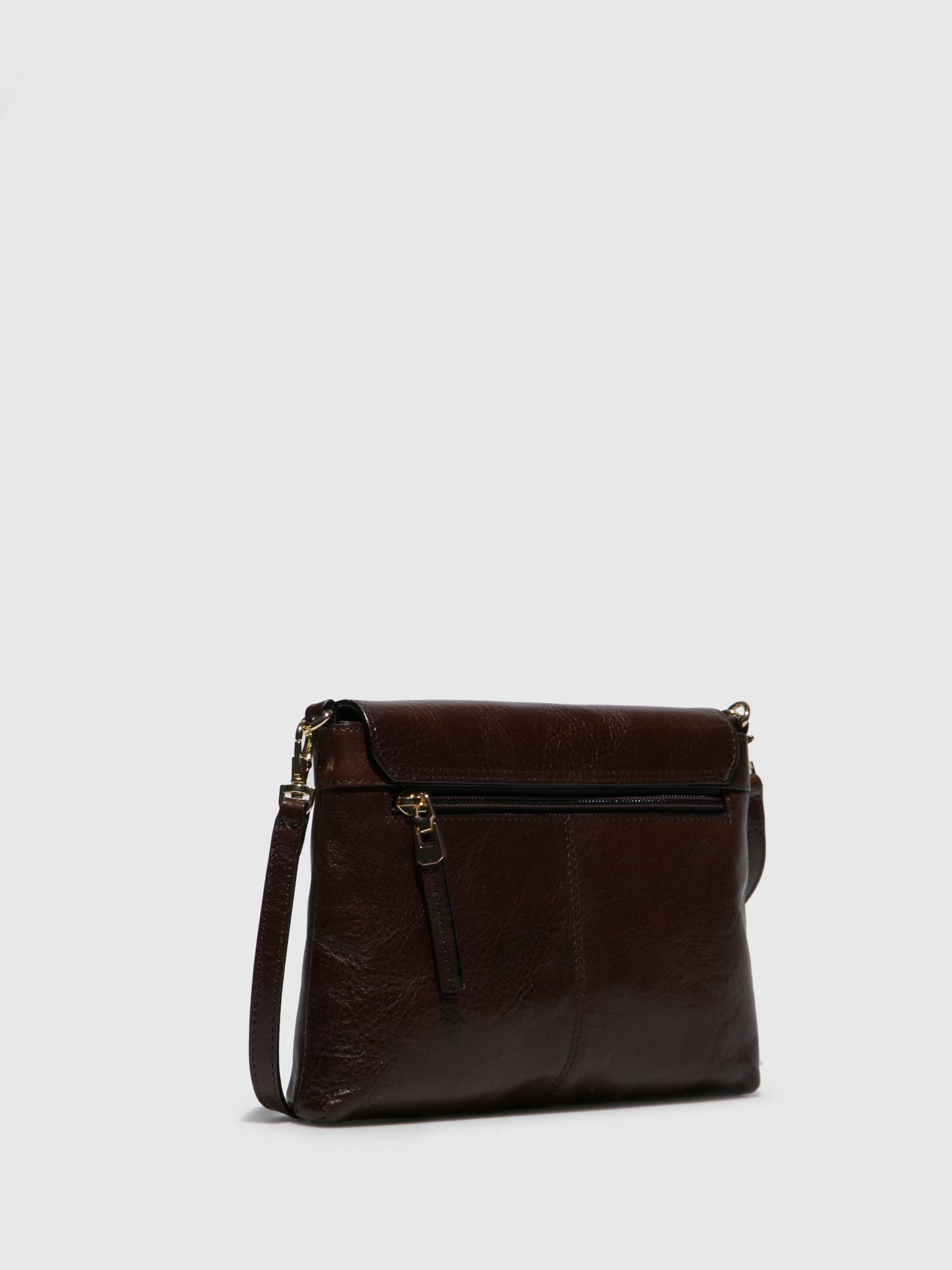 Marta Ponti Brown Crossbody Bag