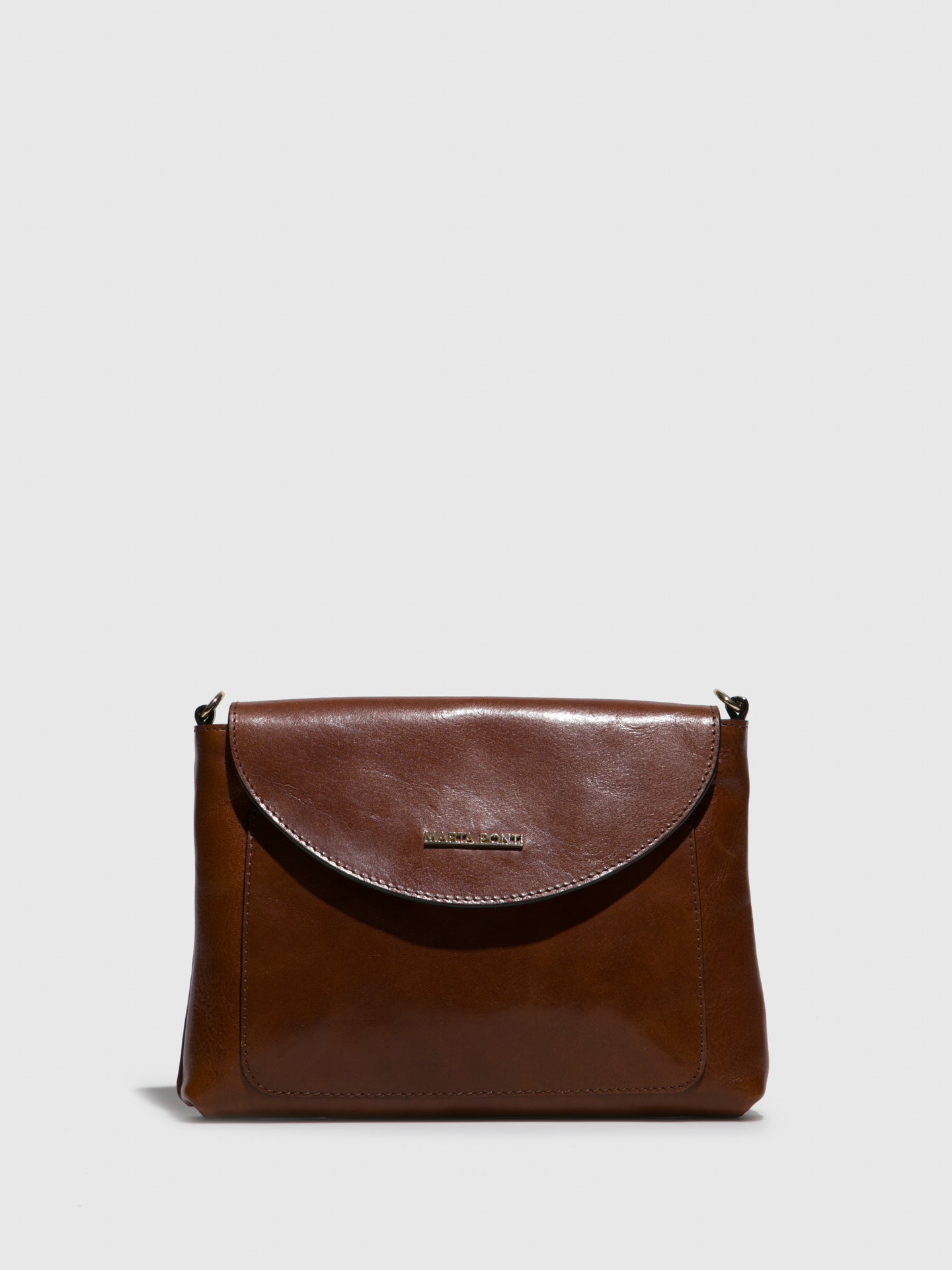 Marta Ponti Chocolate Crossbody Bag