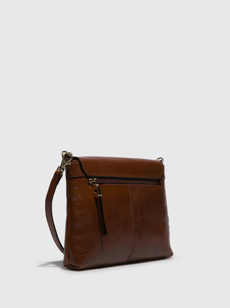 Marta Ponti Chocolate Crossbody Bag