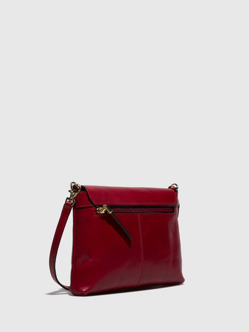 Marta Ponti Red Crossbody Bag