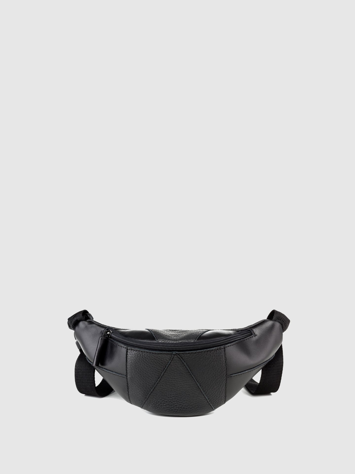 Maria Maleta Black Leather Bumbag