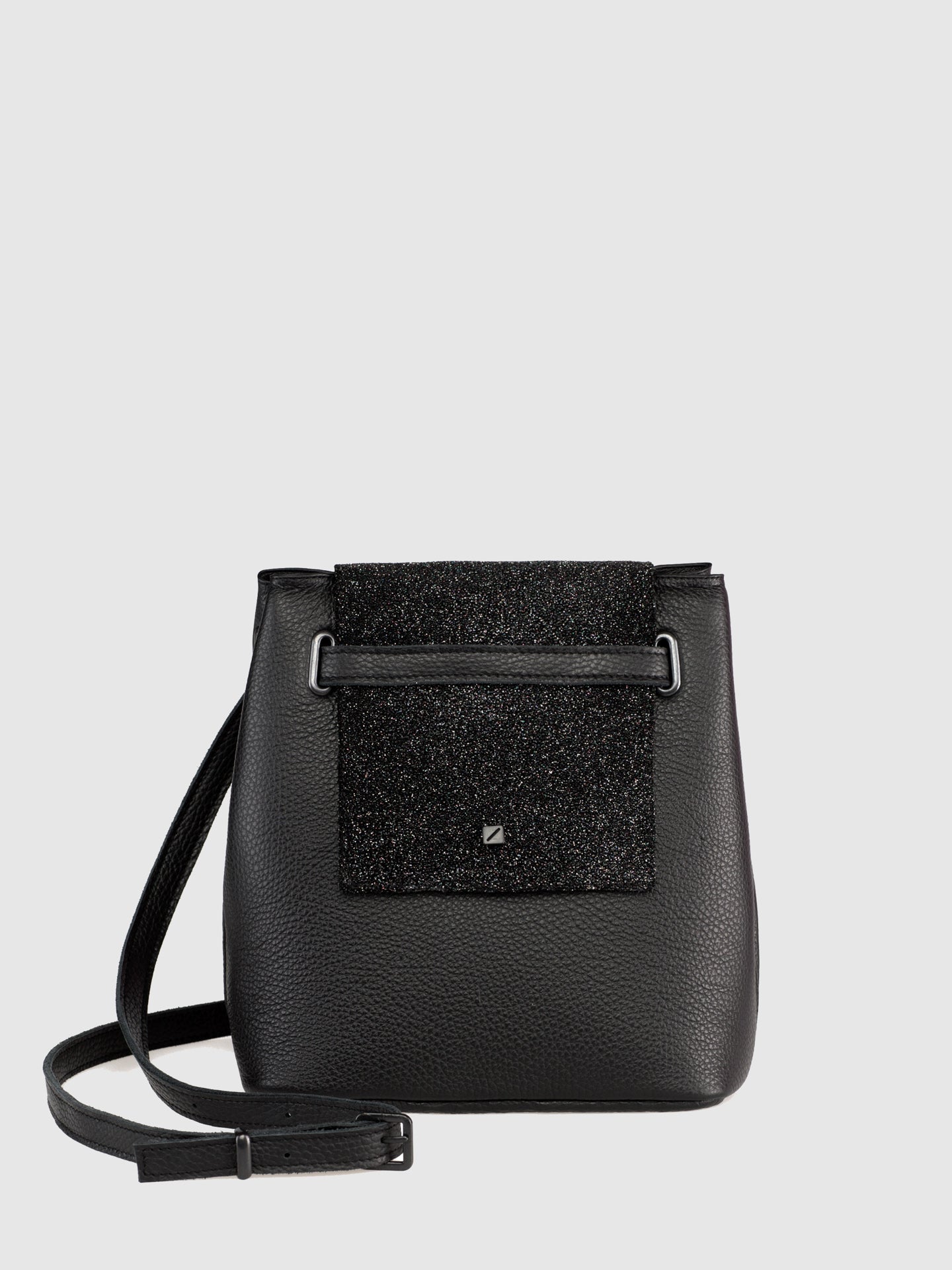 Maria Maleta Black Crossbody Bag