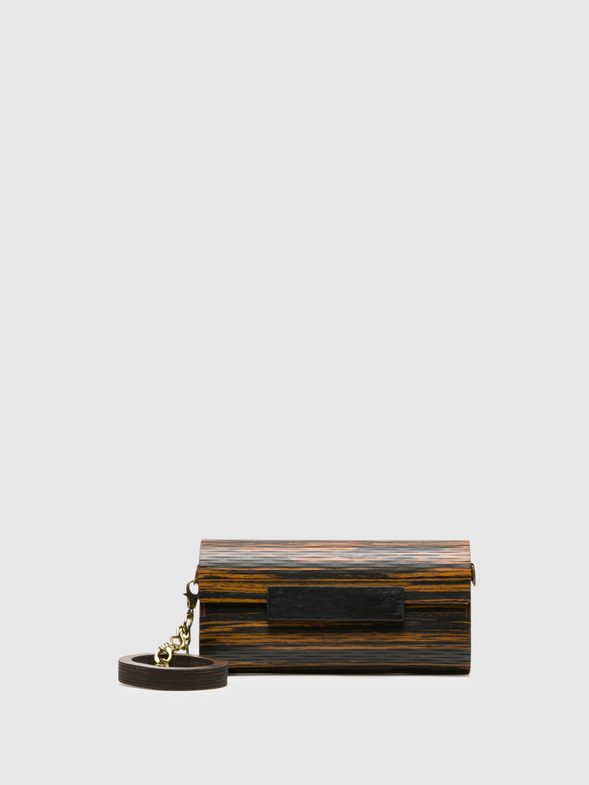 Marita Moreno Brown Clutch