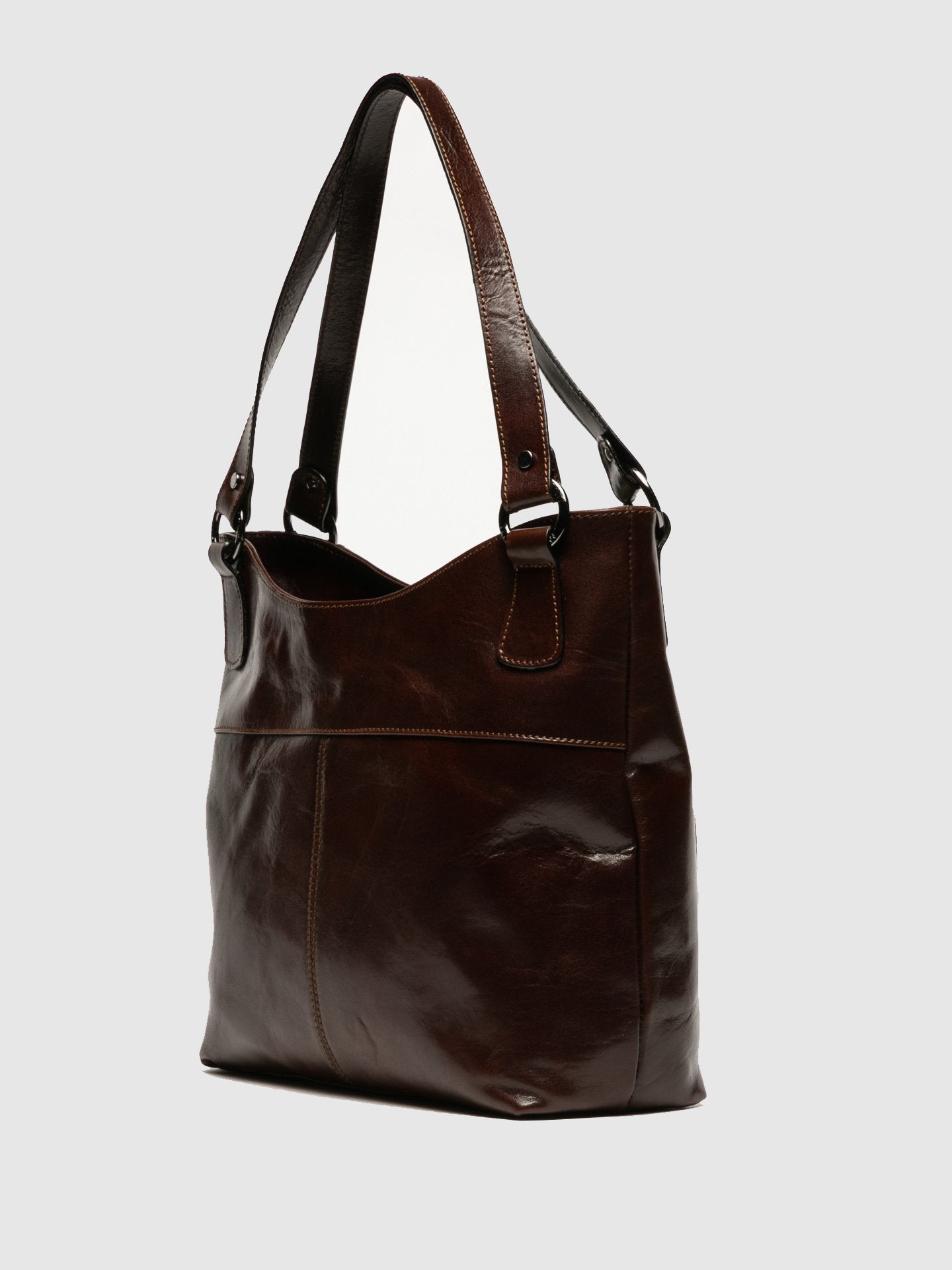 Marta Ponti Brown Shoulder Bag