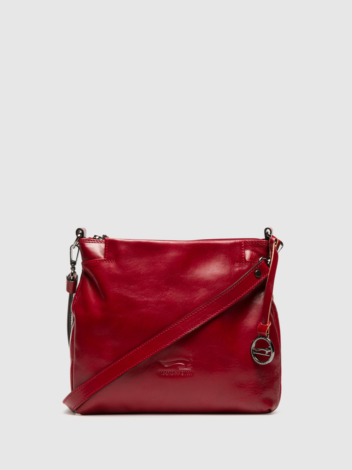 Marta Ponti Red Crossbody Bag