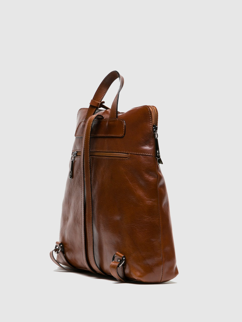 Marta Ponti Brown Backpack