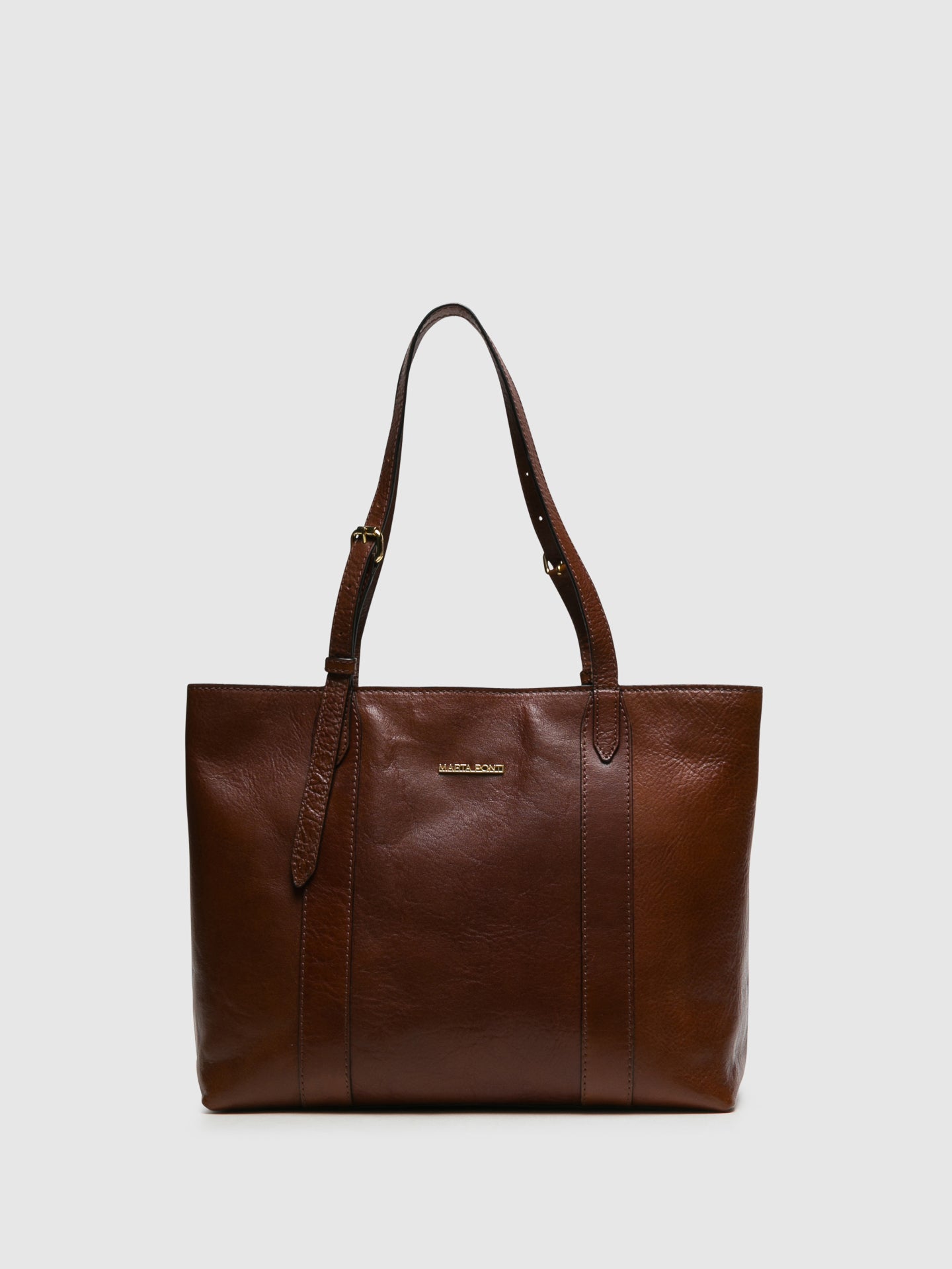 Marta Ponti Chocolate Brown Shoulder Bag