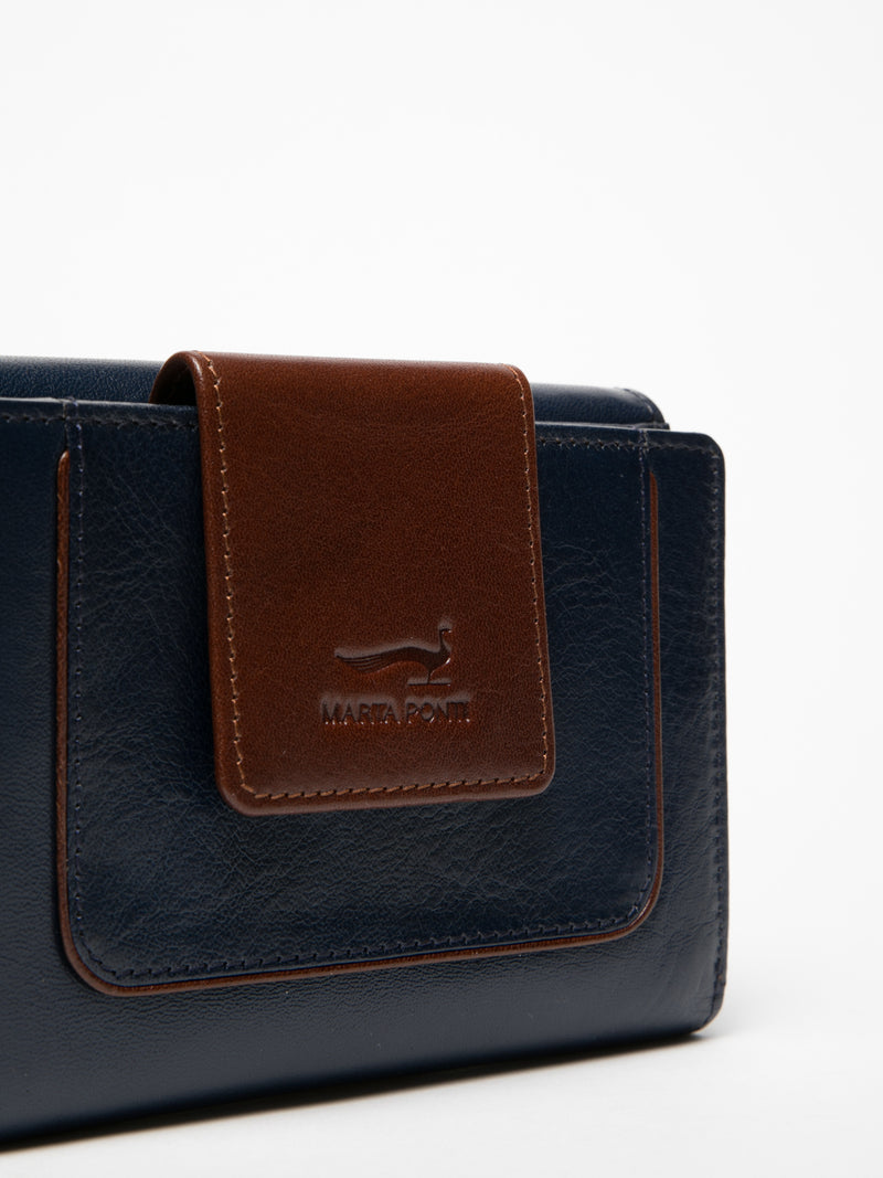 Marta Ponti Blue Wallet