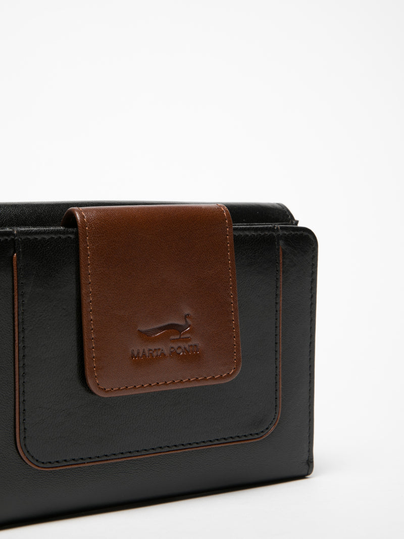 Marta Ponti Black Wallet