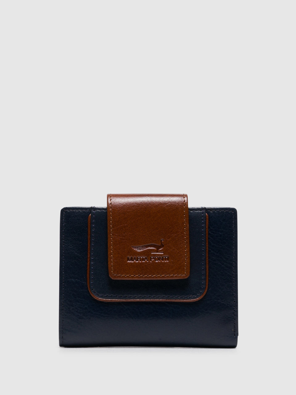 Marta Ponti Blue Wallet