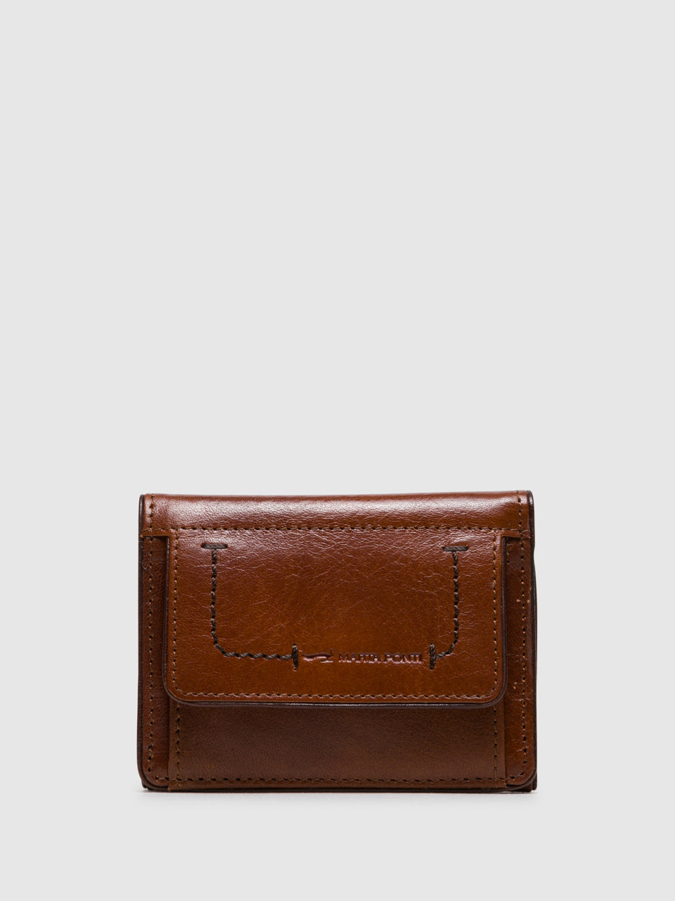 Marta Ponti Chocolate Brown Wallet