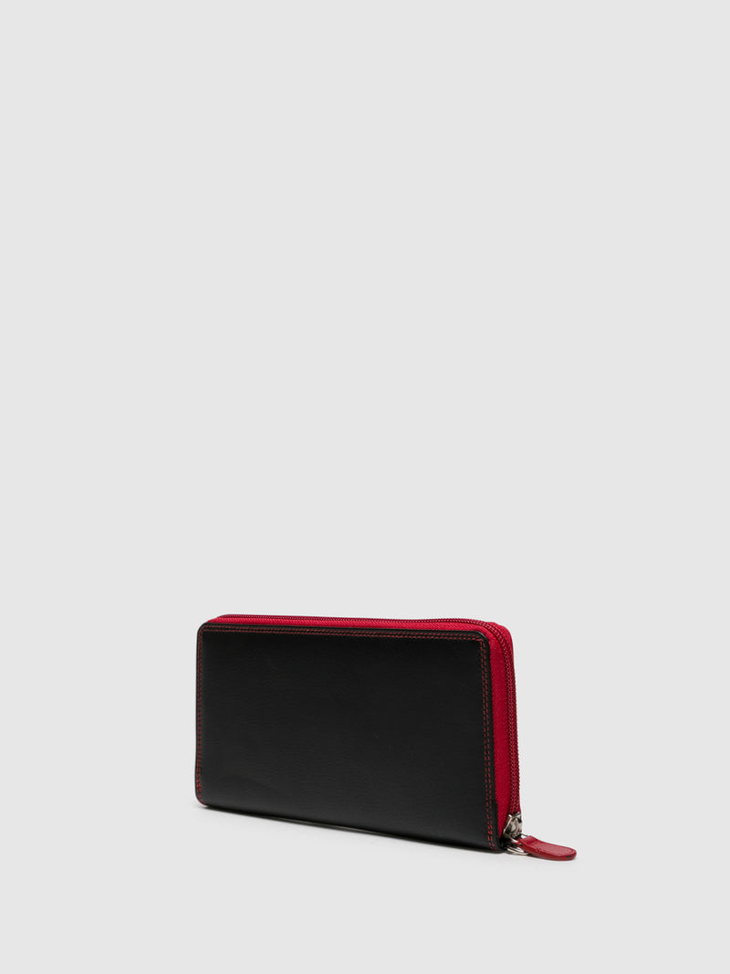 Marta Ponti Red Black Wallet