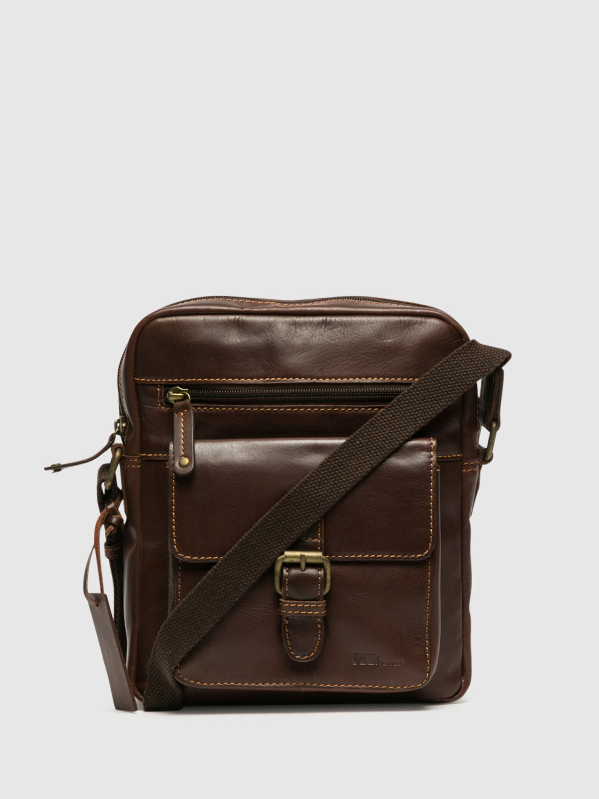 Marta Ponti Brown Crossbody Bag