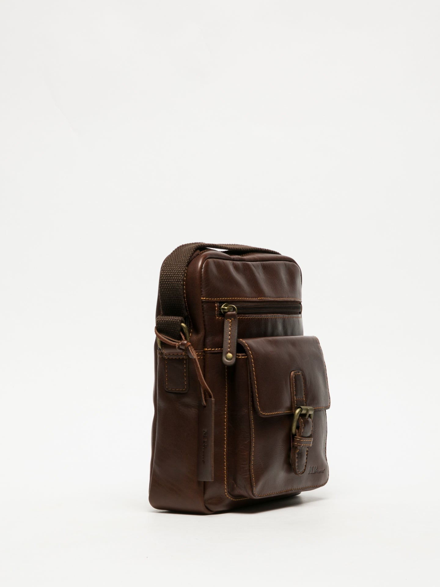 Marta Ponti Brown Crossbody Bag