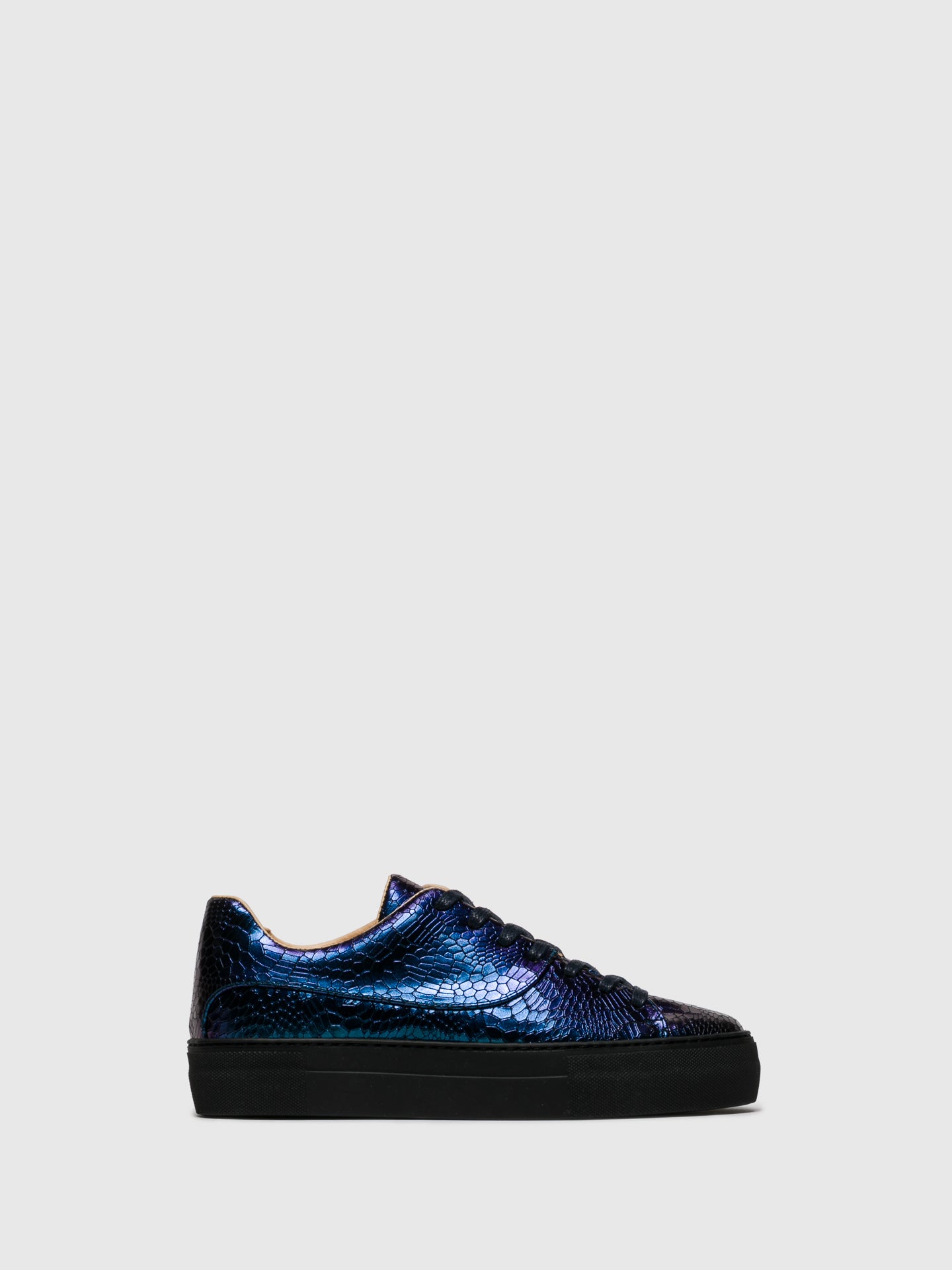 Marita Moreno DarkBlue Platform Trainers