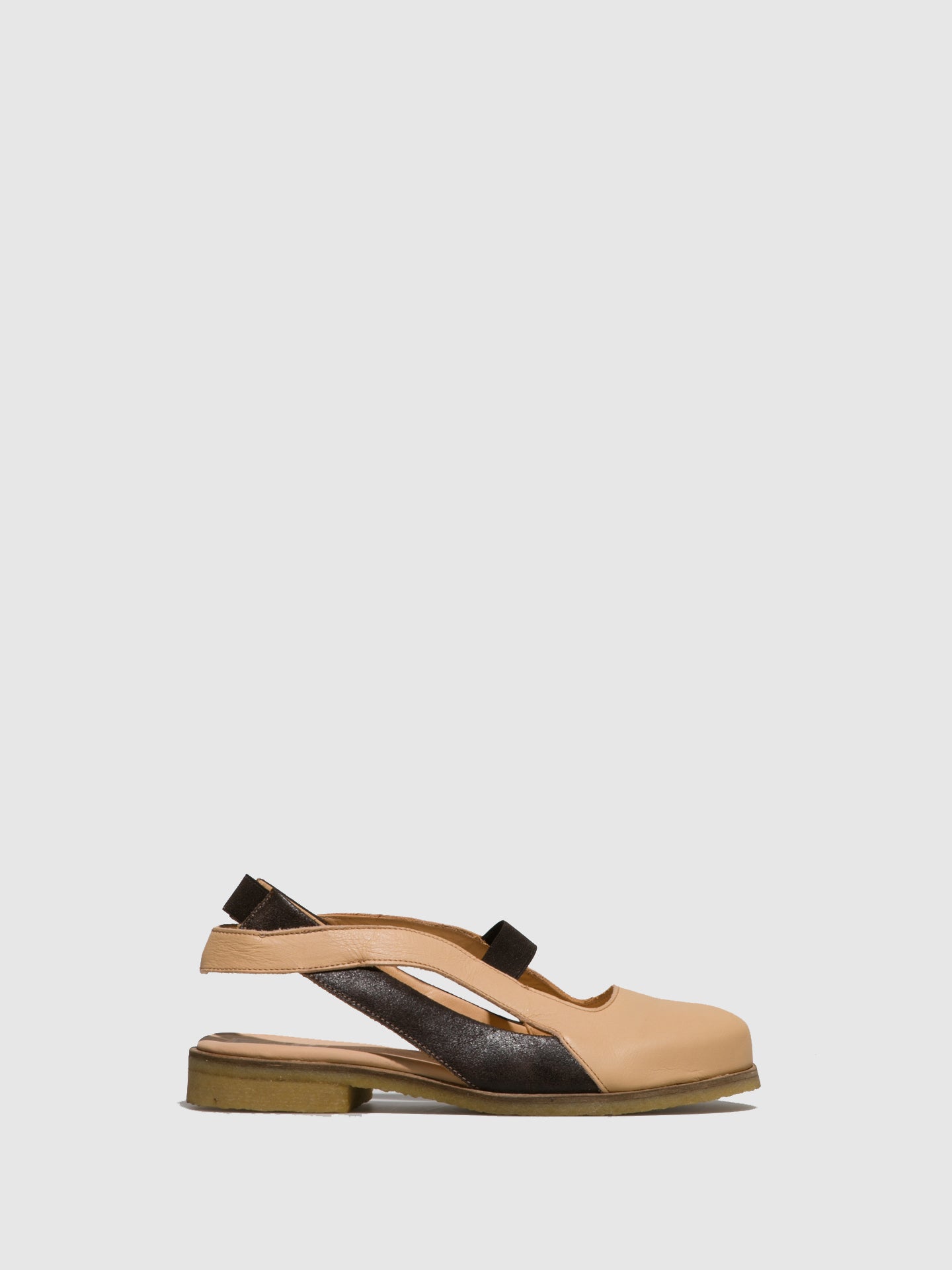 Marita Moreno Caramel Brown Flat Shoes