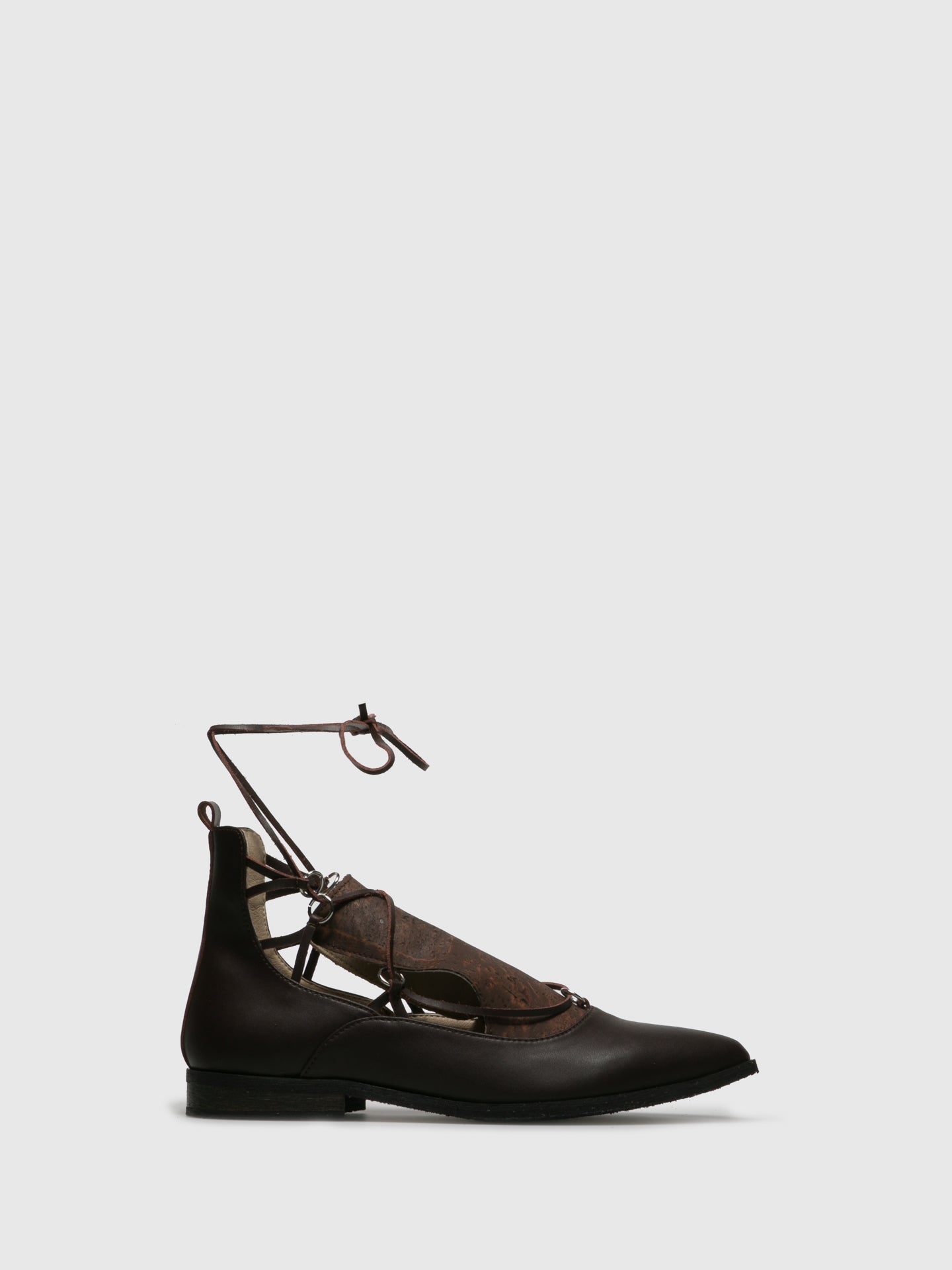 Marita Moreno Brown Pointed Toe Shoes