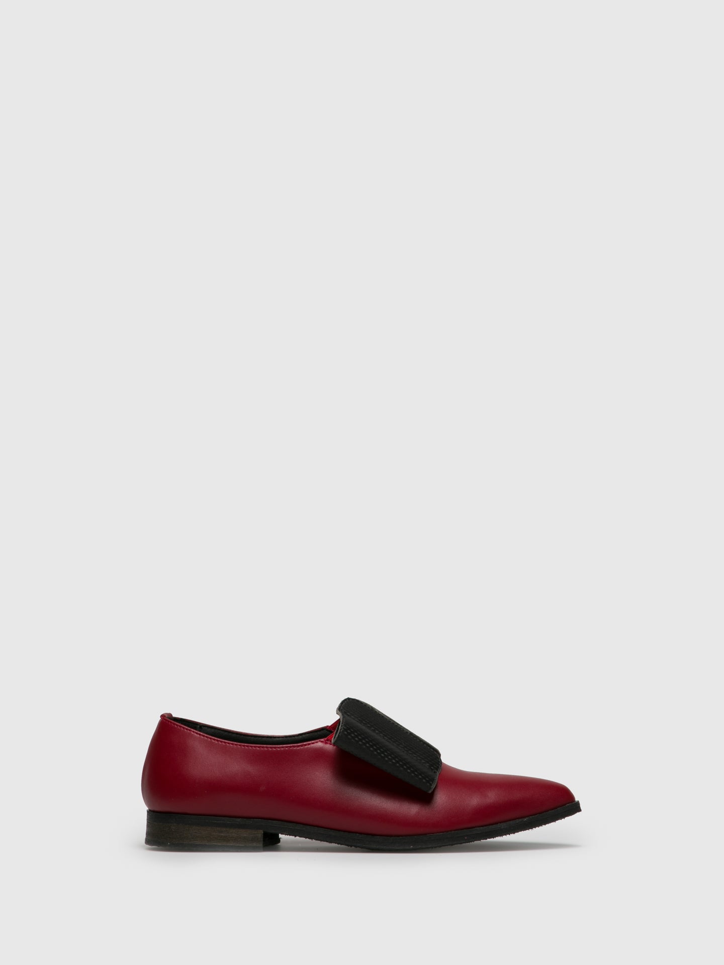 Marita Moreno Red Black Pointed Toe Shoes