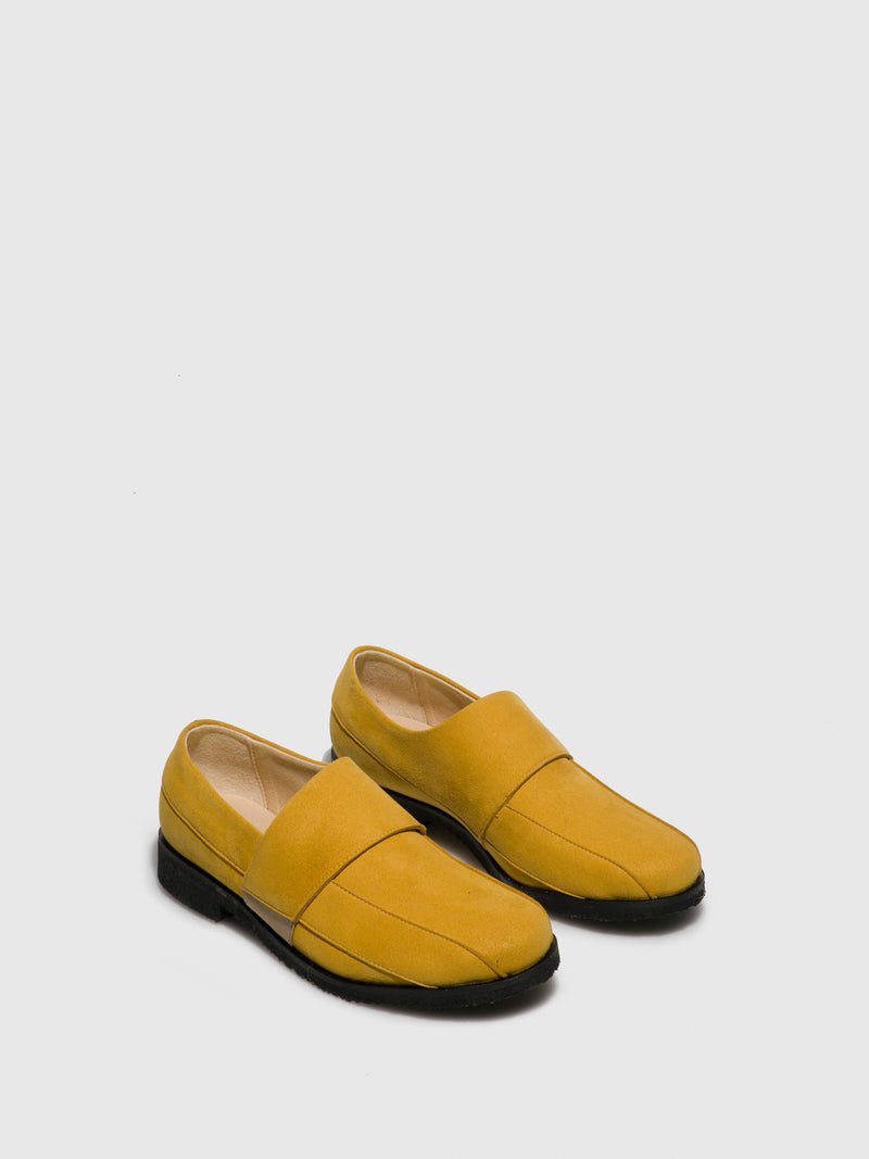 Marita Moreno Yellow Flat Shoes