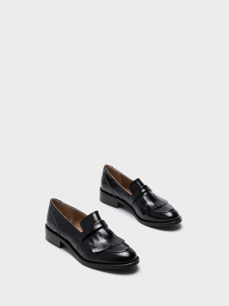 NAE Vegan Shoes Black Loafers Shoes