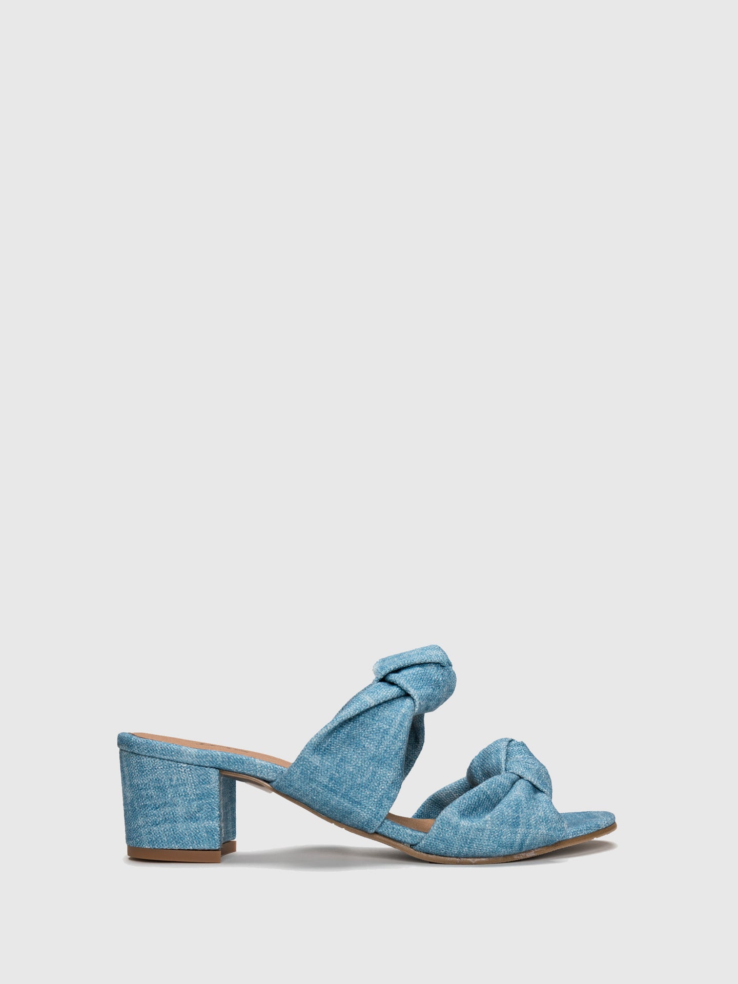 NAE Vegan Shoes Blue Round Toe Sandals