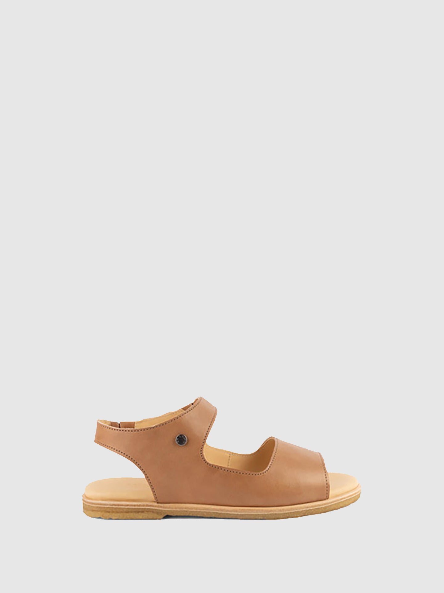 Only2me Beige Flat Sandals