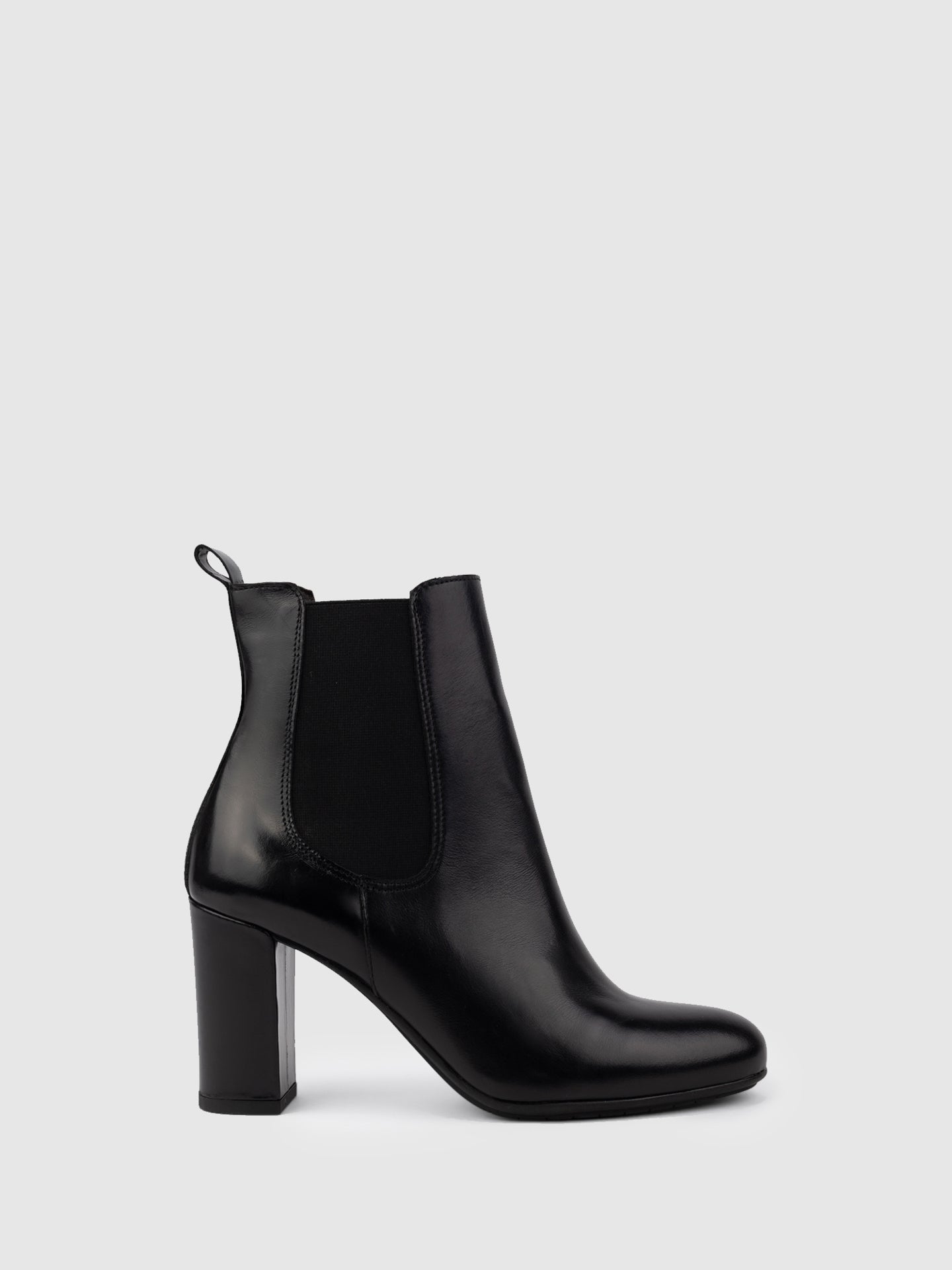 Only2me Black Chelsea Ankle Boots