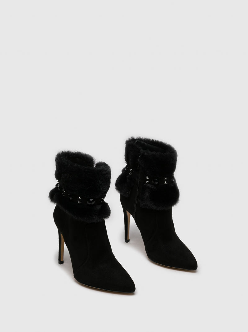 Parodi Passion Black Stiletto Boots