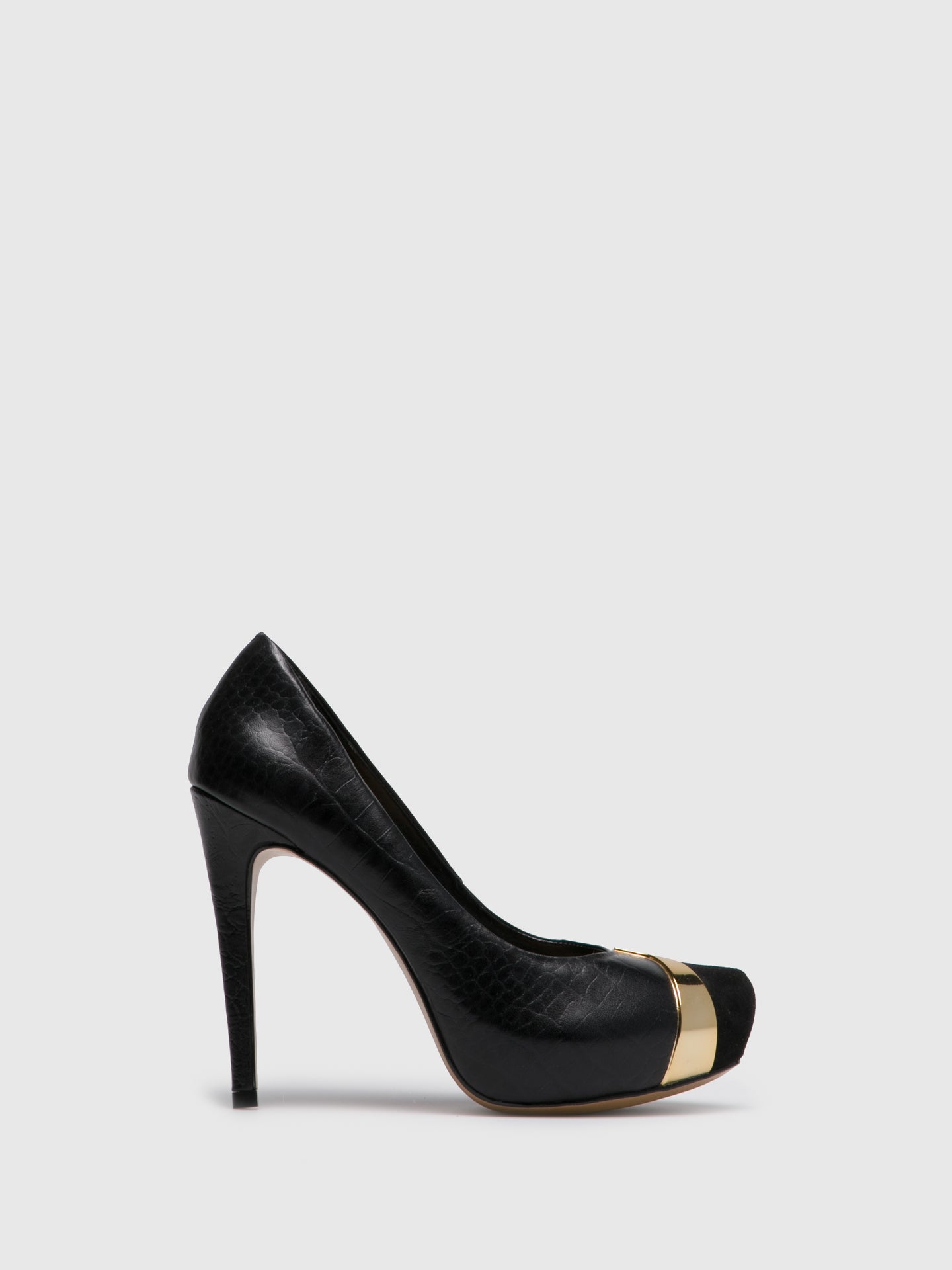 Parodi Passion Black Stiletto Shoes