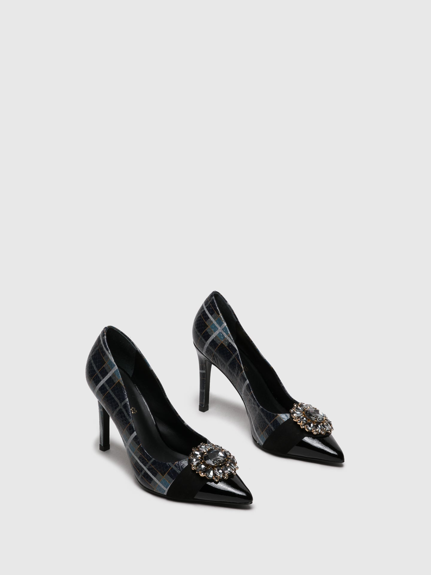 Parodi Passion Navy Stiletto Shoes