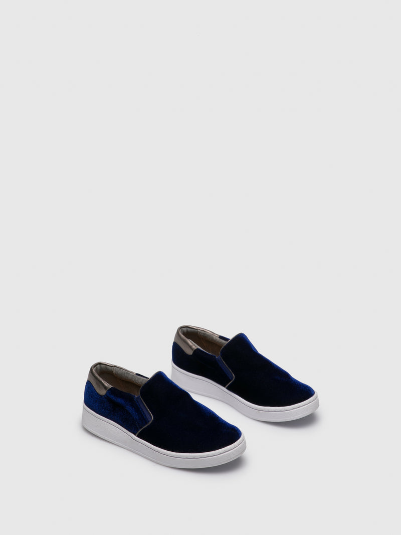 Parodi Passion Navy Slip-on Trainers