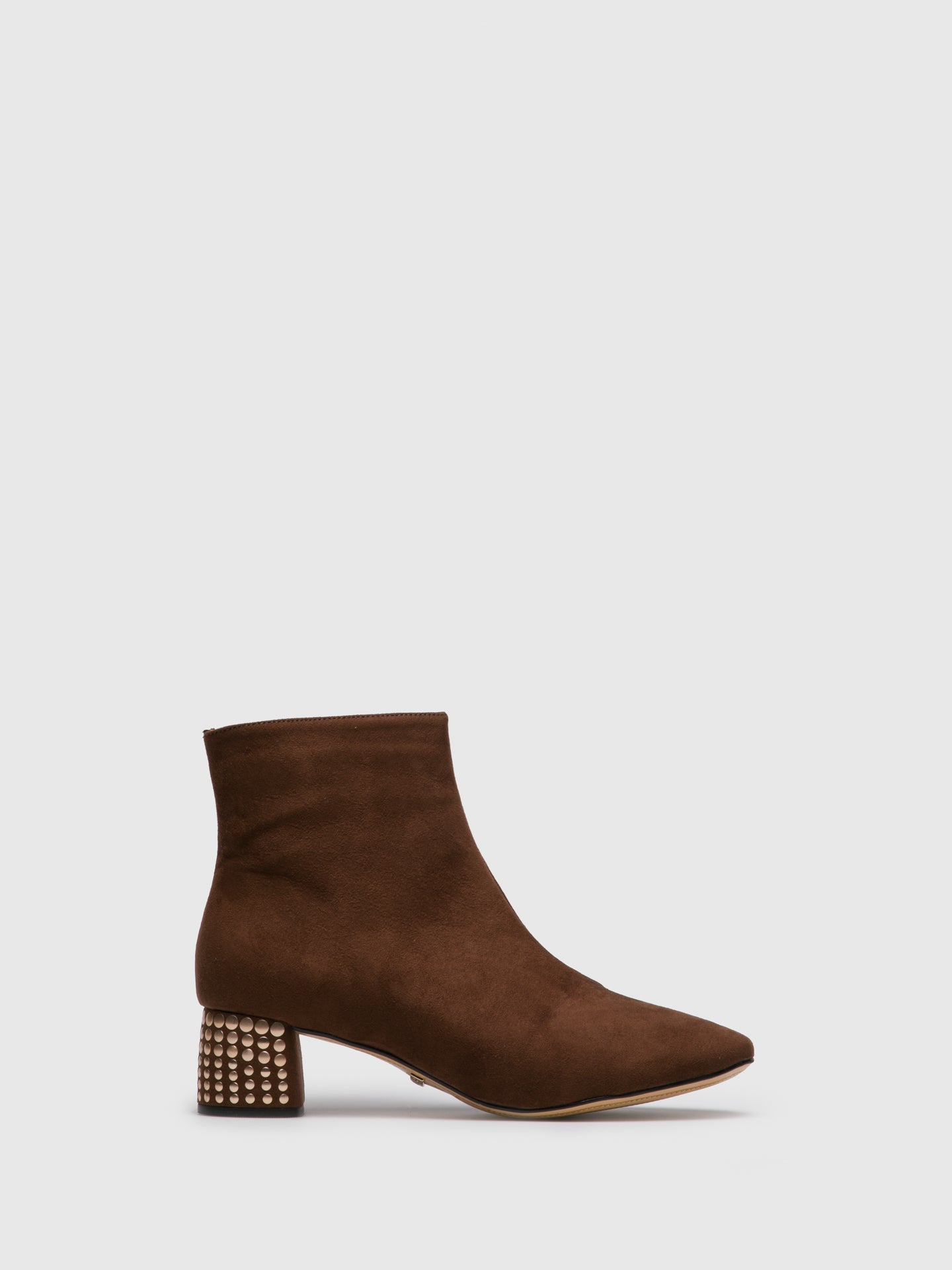 Parodi Passion Camel Zip Up Ankle Boots