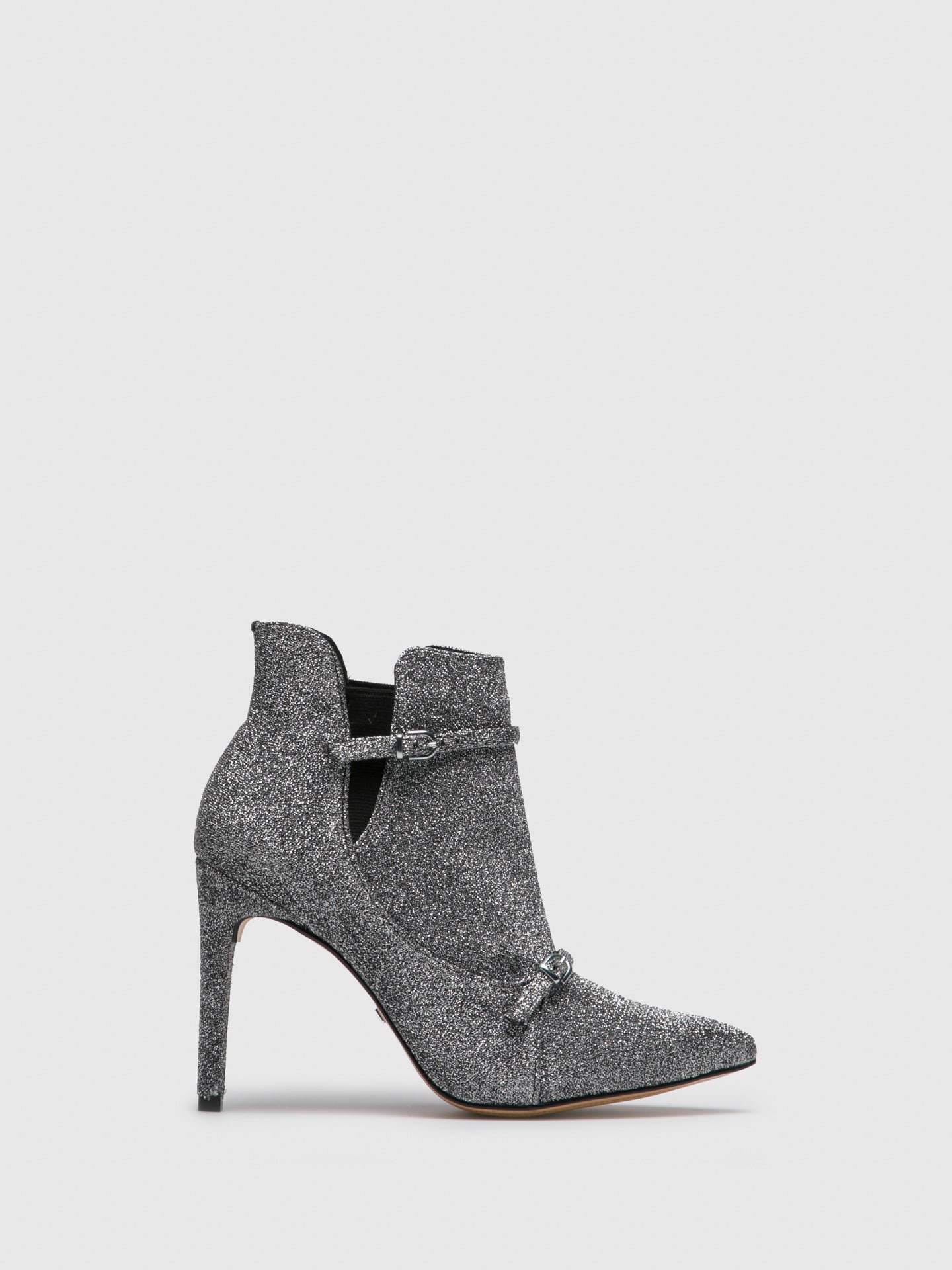 Parodi Passion Silver Elasticated Ankle Boots